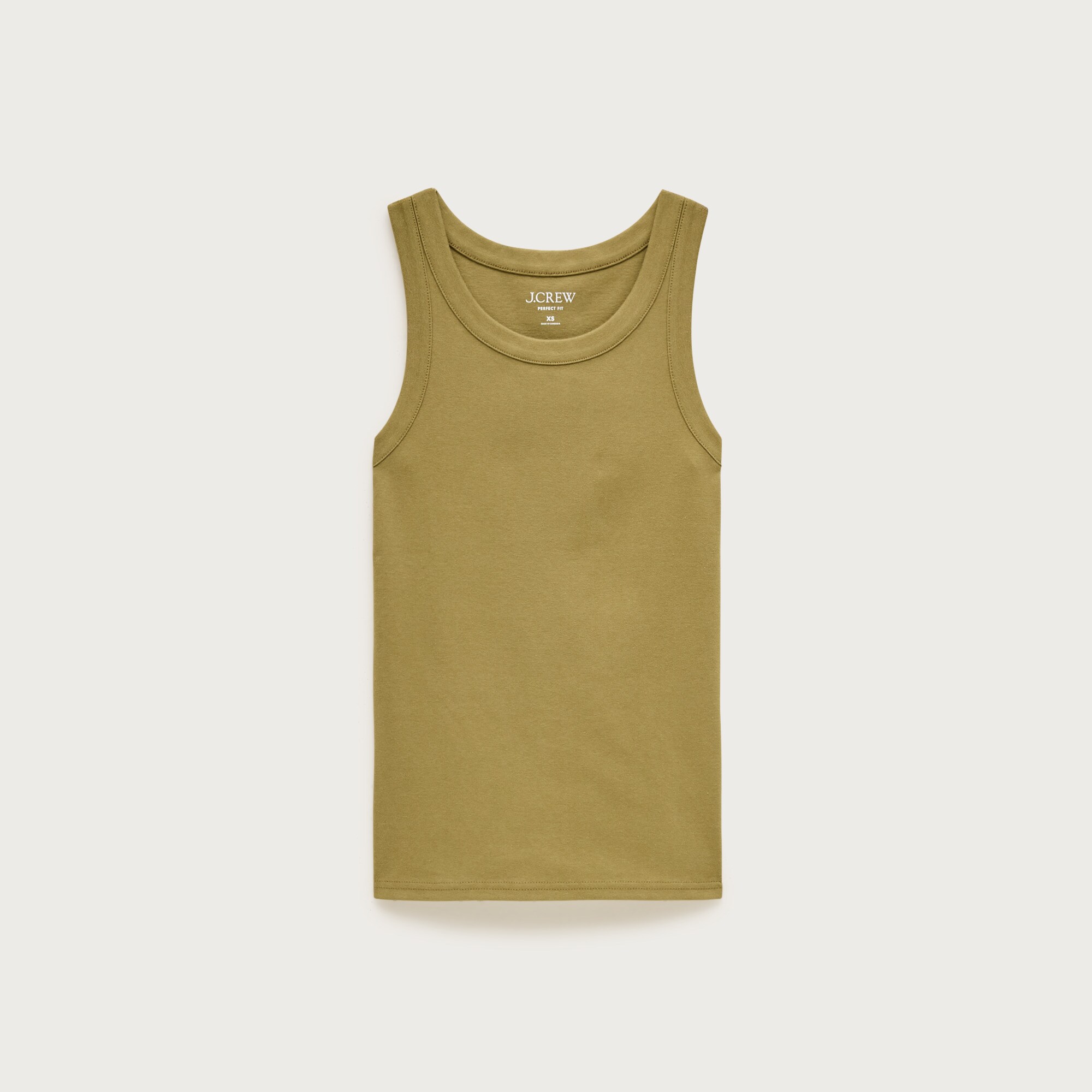 New perfect-fit high-neck tank top