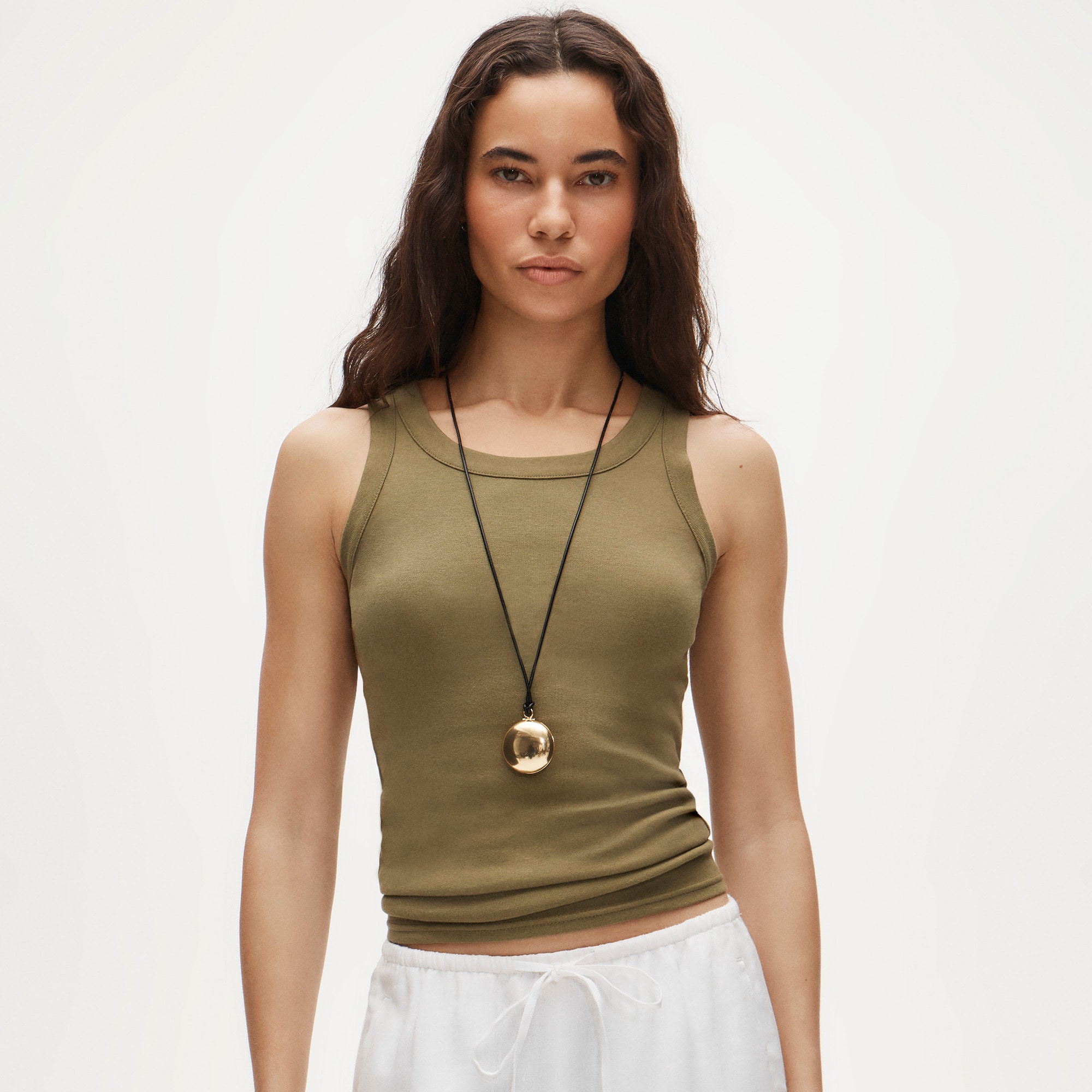 New perfect-fit high-neck tank top