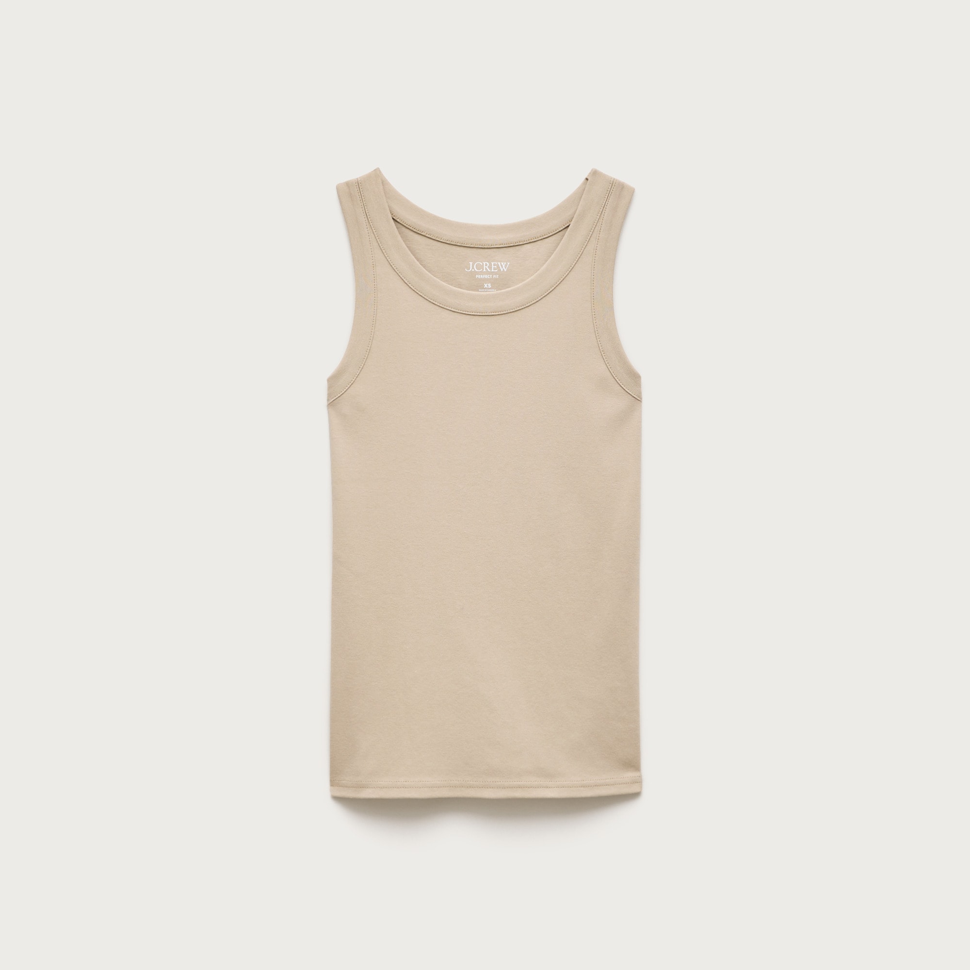 New perfect-fit high-neck tank top from J.Crew - $29.50