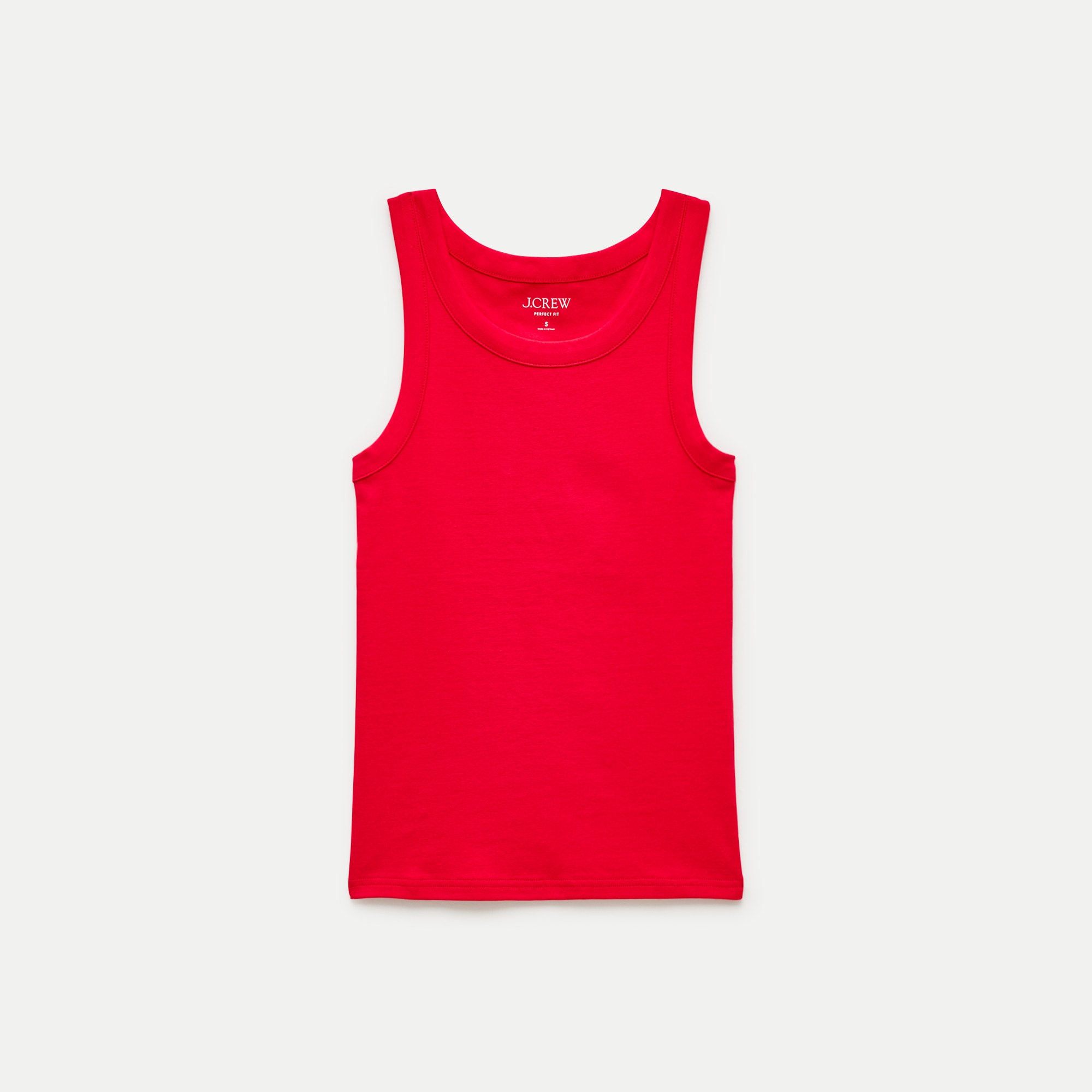New perfect-fit high-neck tank top
