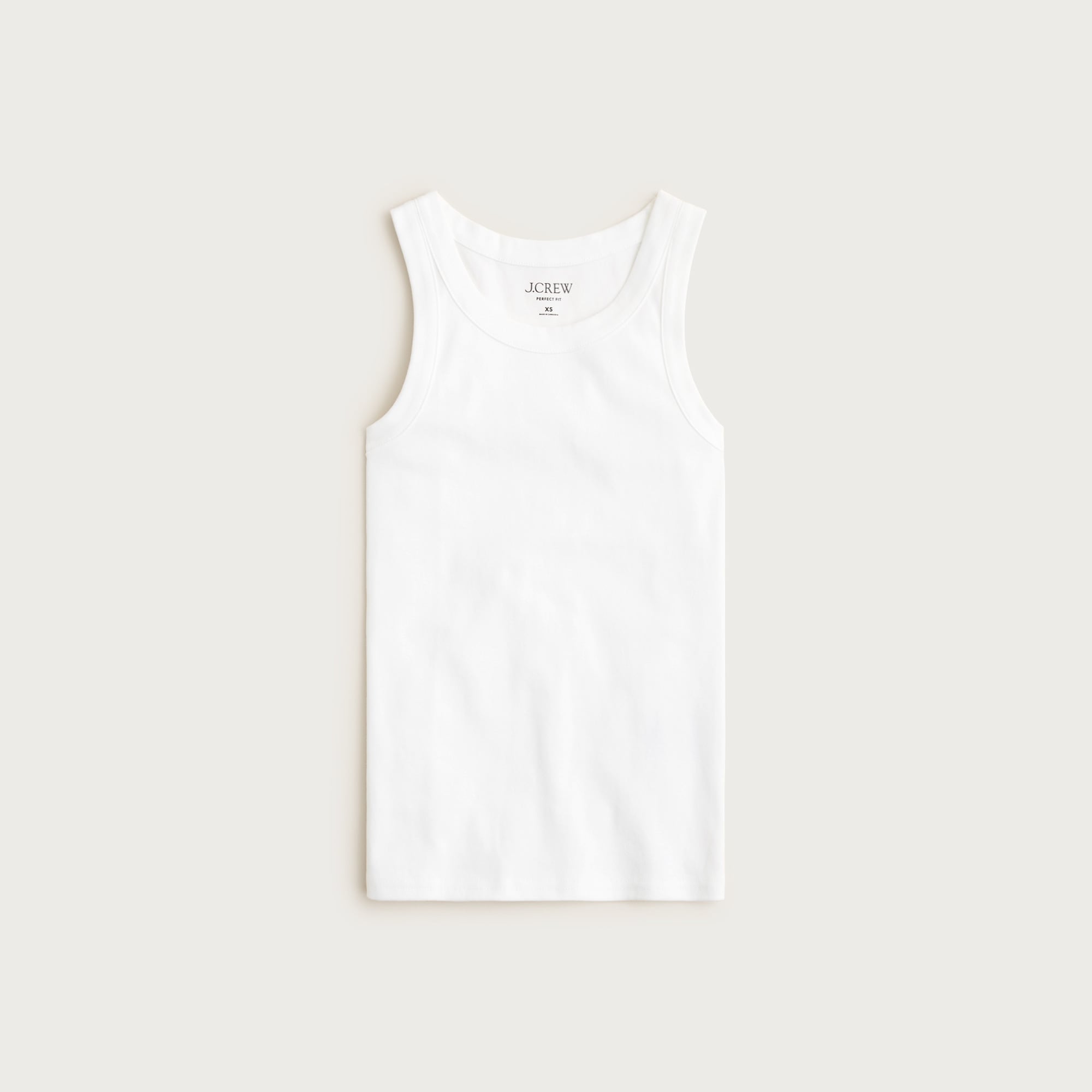 New perfect-fit high-neck tank top