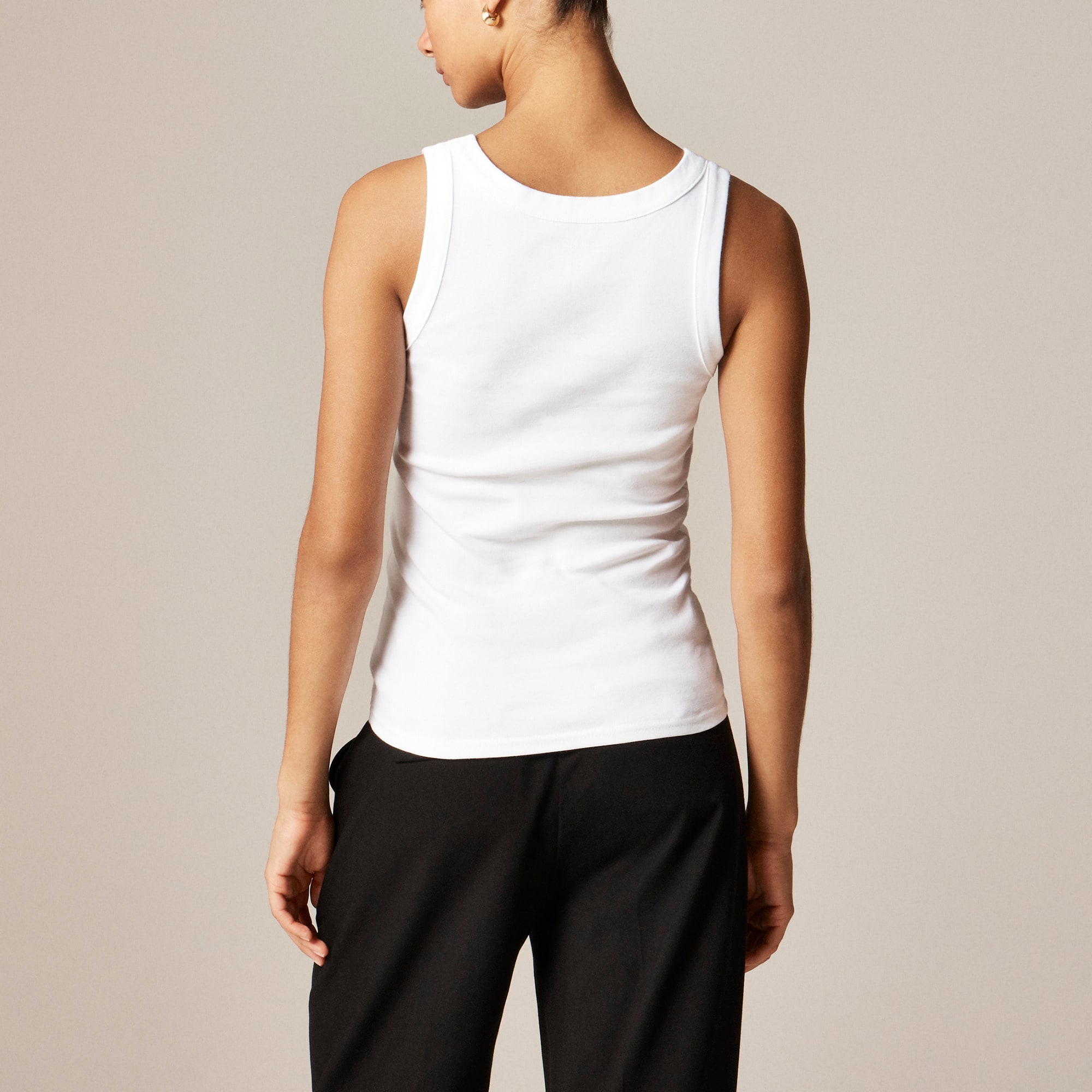New perfect-fit high-neck tank top