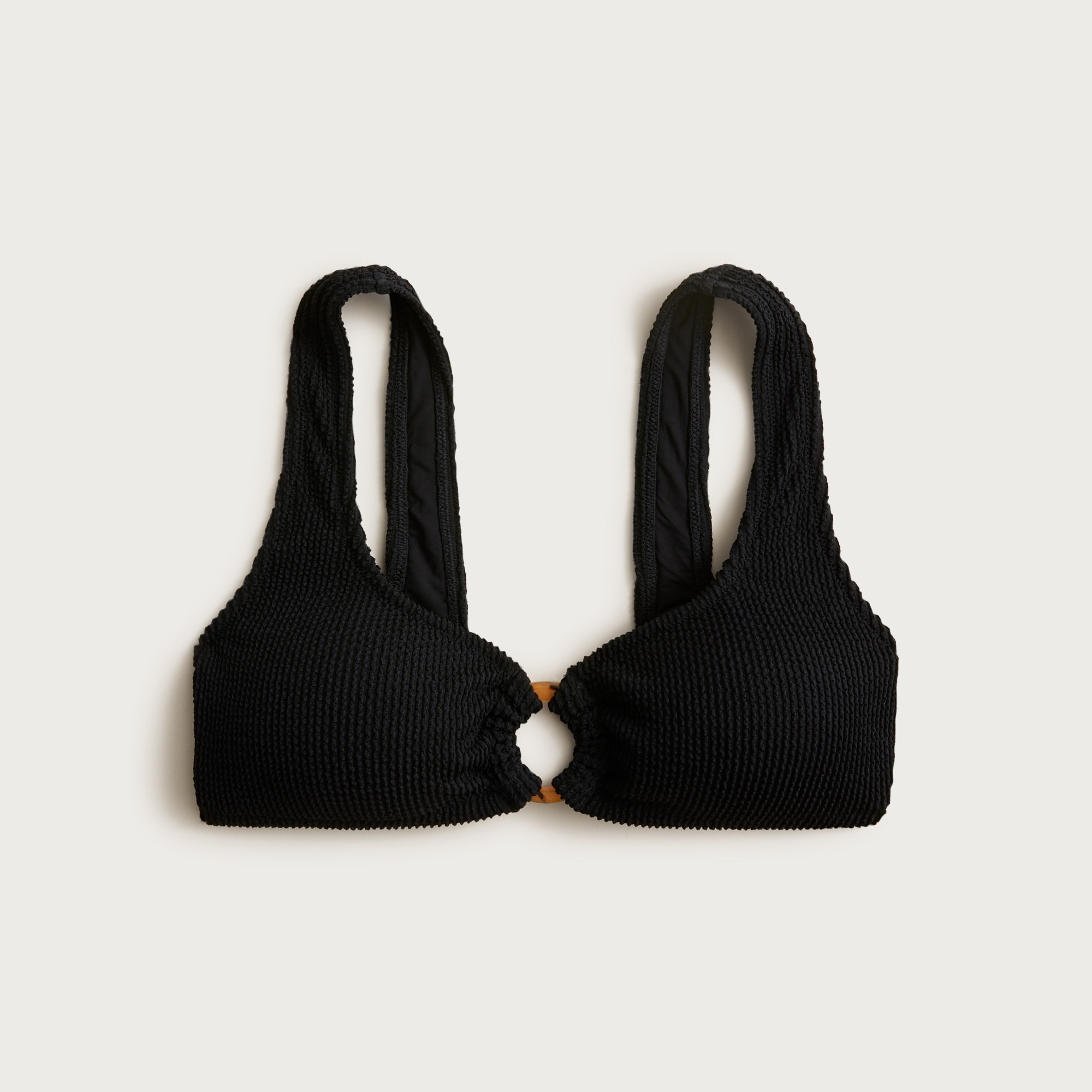 Claudia O-ring scrunchie bikini top - image 5