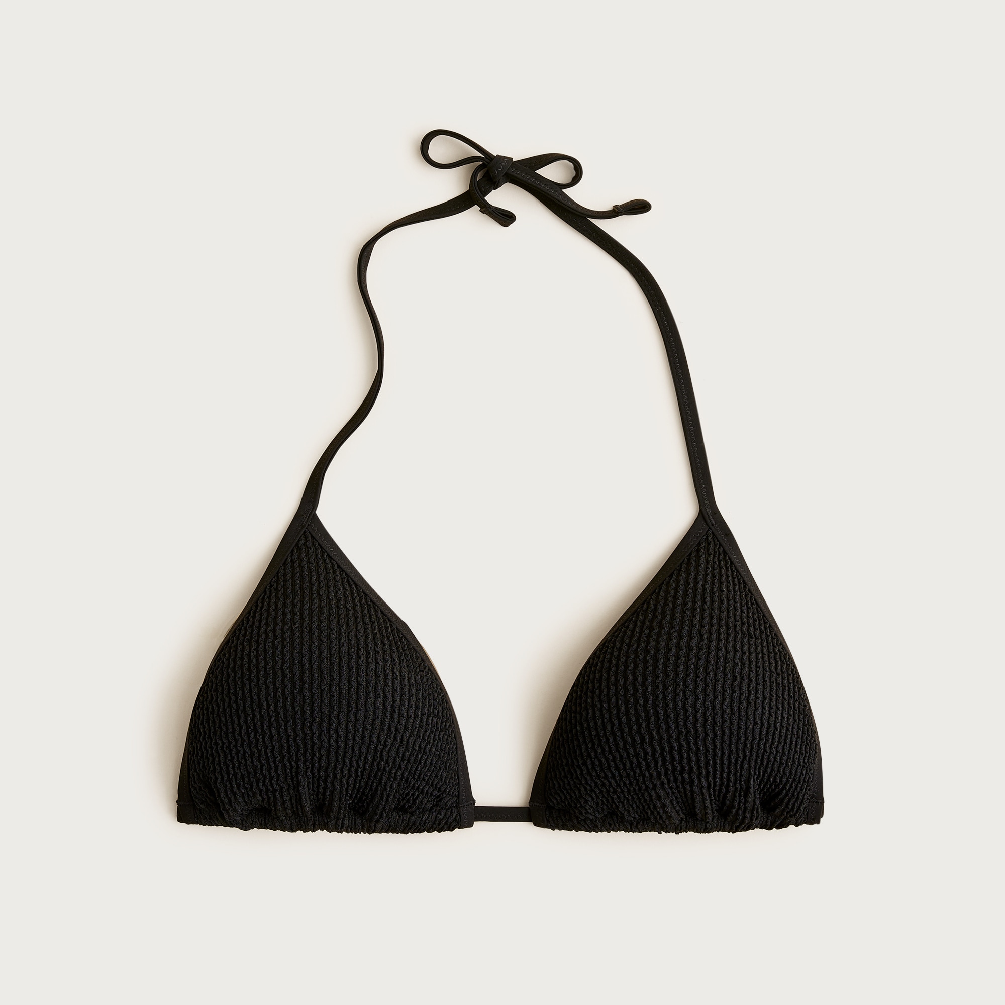 Scrunchie string bikini top