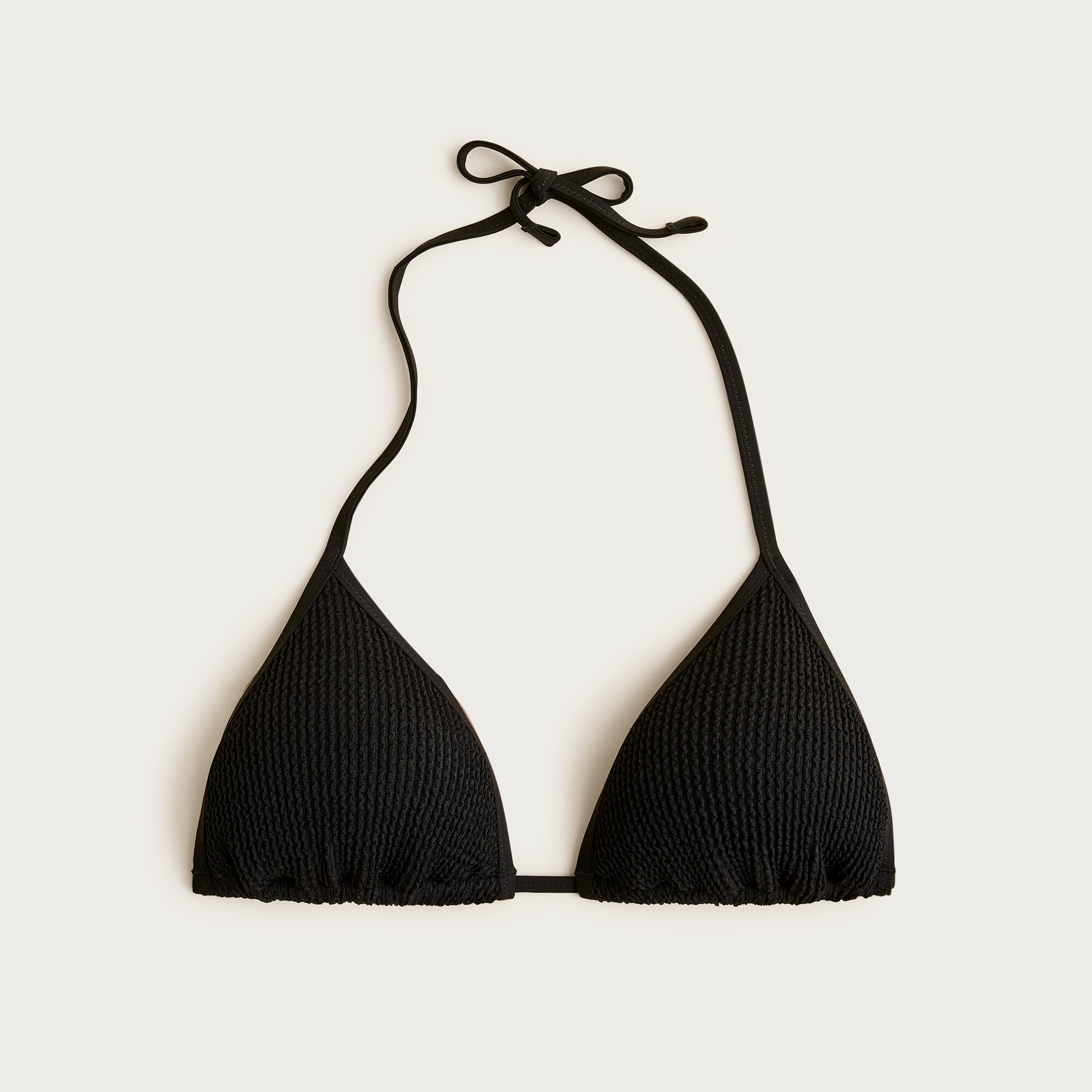 Scrunchie string bikini top