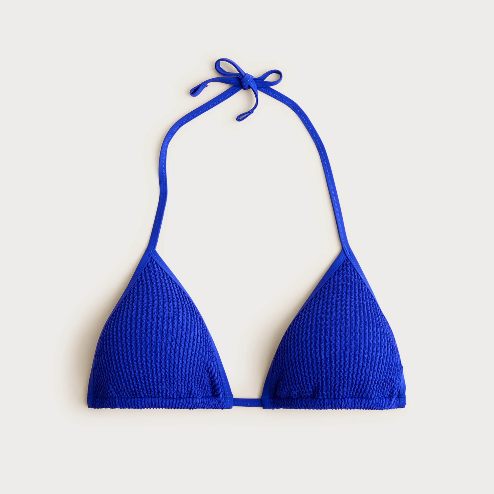 Scrunchie string bikini top