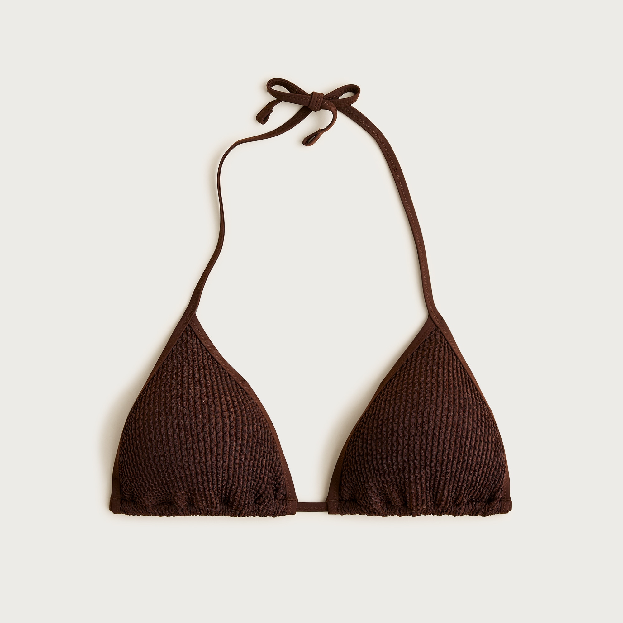 Scrunchie string bikini top - image 5