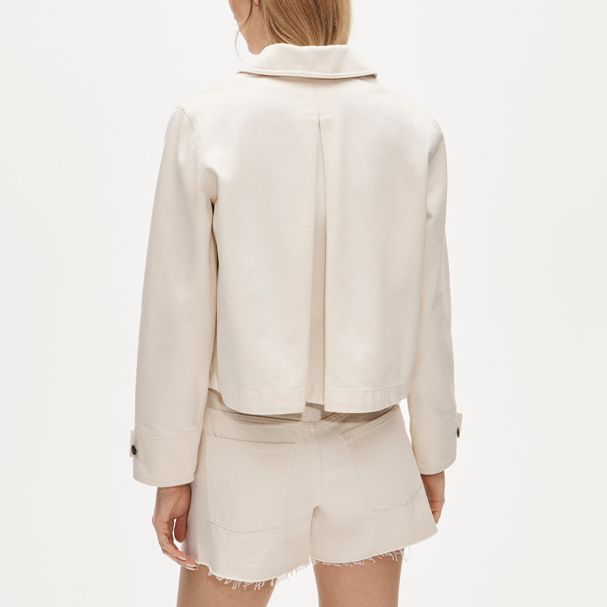 Cropped Barn Jacket&trade; in denim - image 5