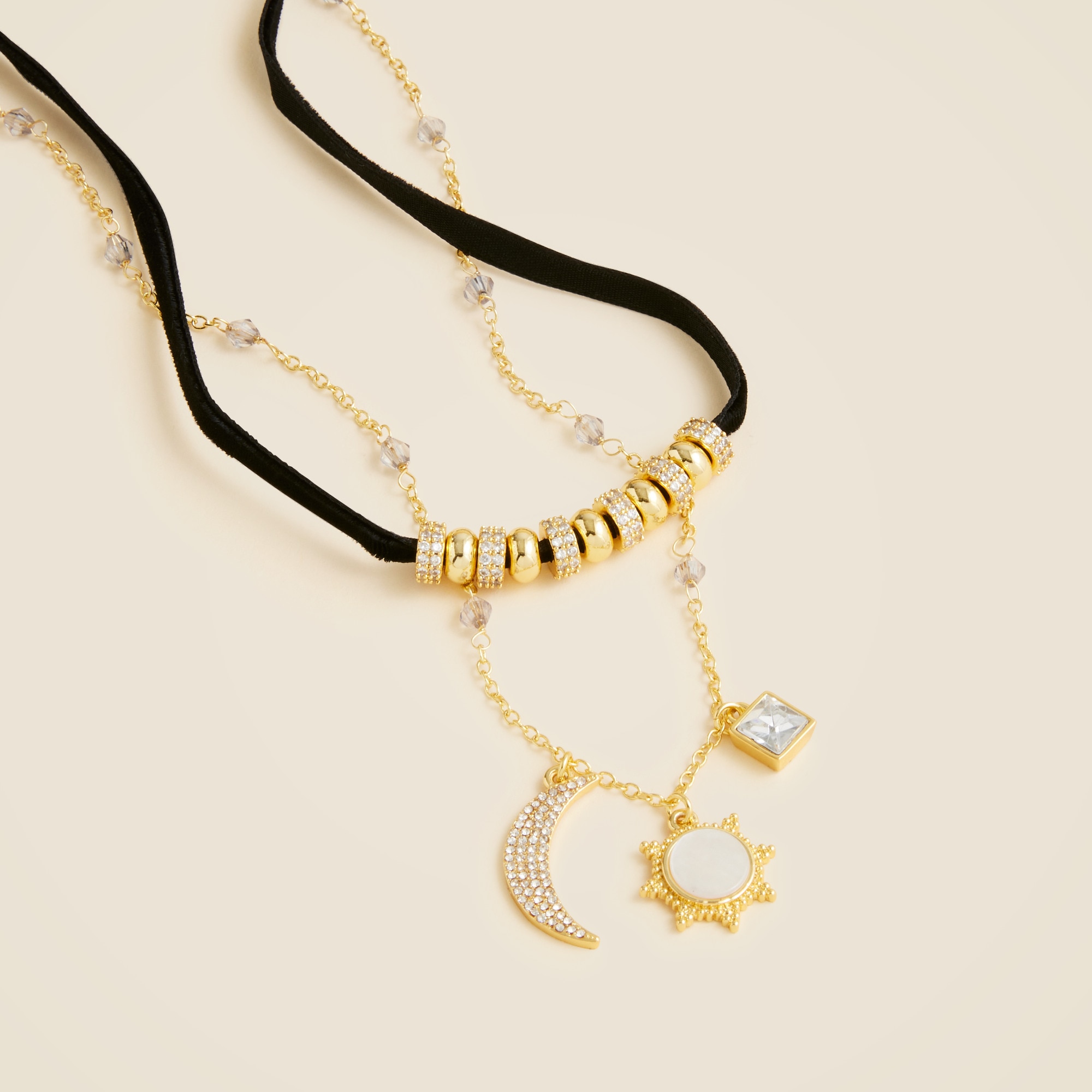 Celestial Charm Necklaces Set-of-two For Women | J.Crew