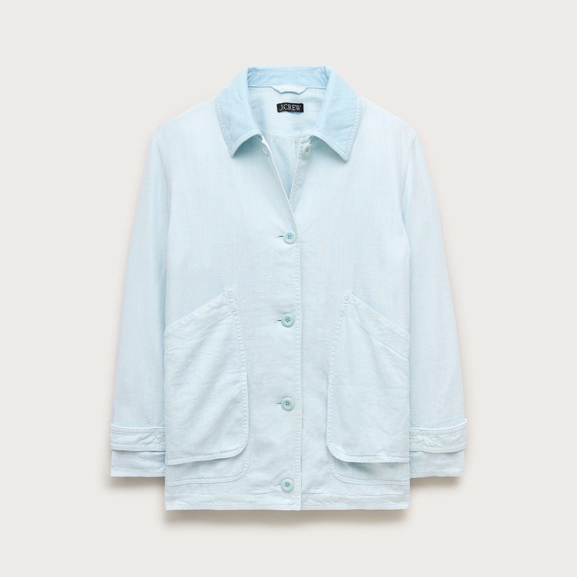 Barn Jacket™ in linen blend from J.Crew - $248