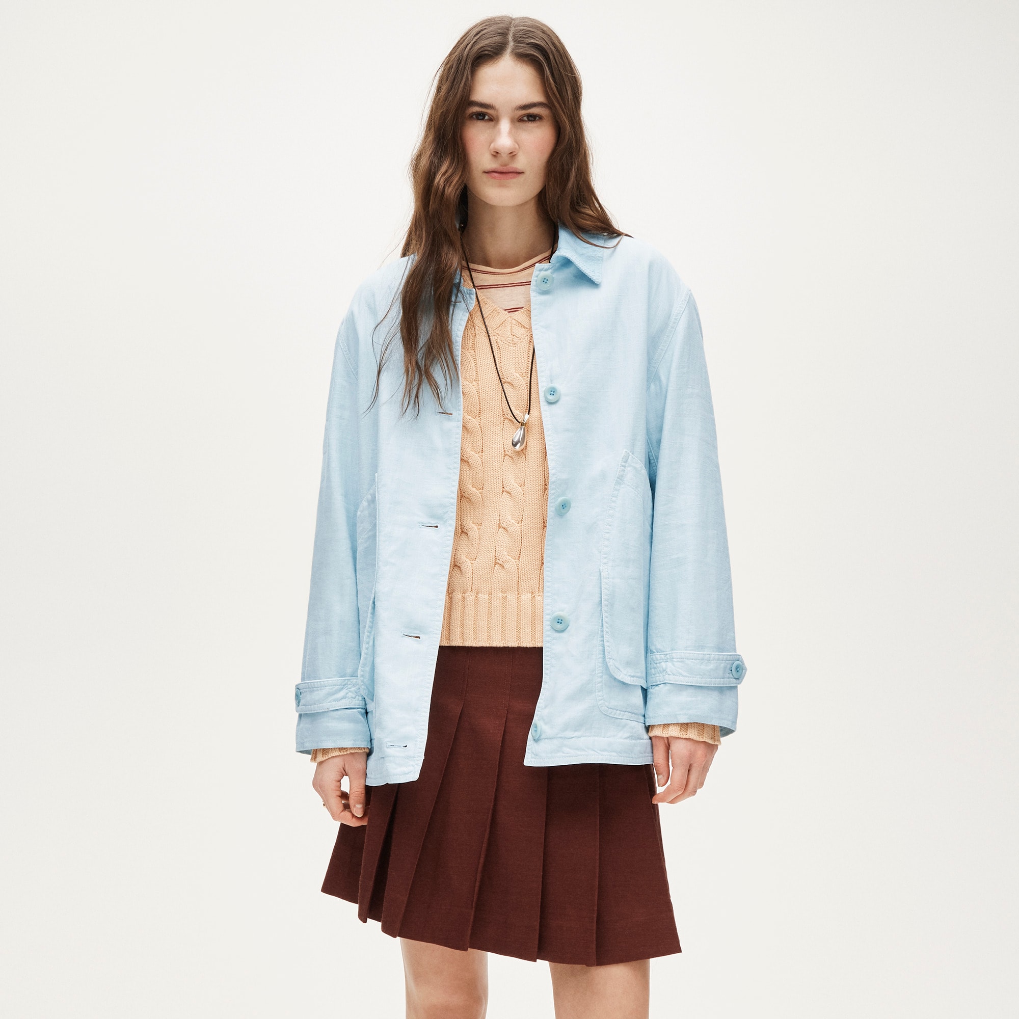 Barn Jacket&trade; in linen blend - image 3