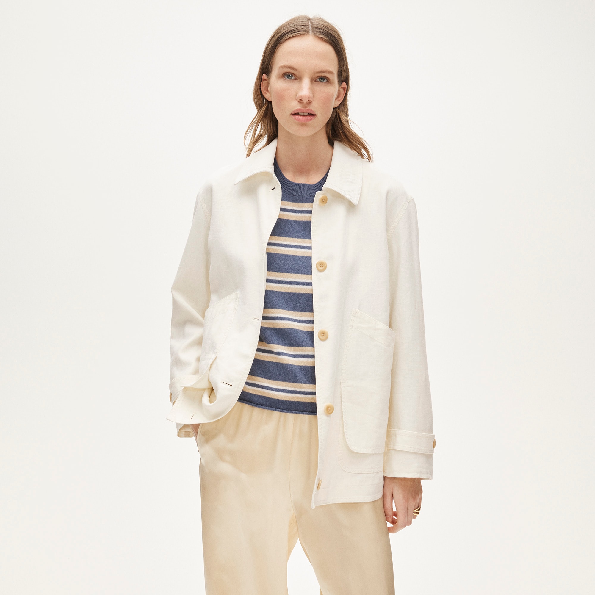 Barn Jacket&trade; in linen blend - image 2