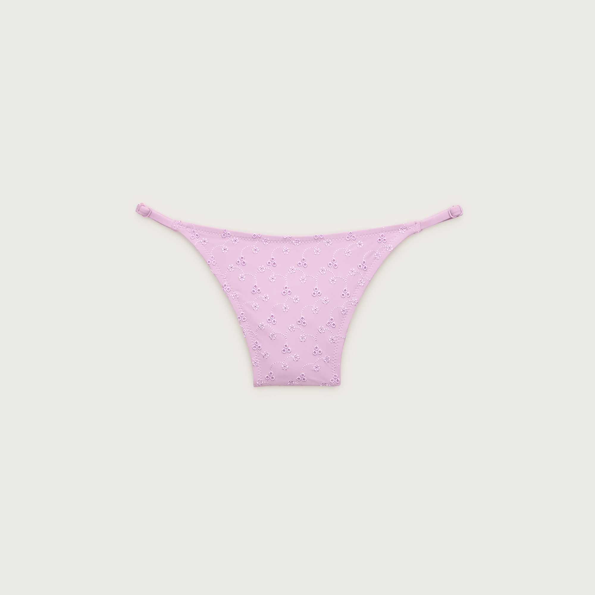 '90s no-tie eyelet string bikini bottom