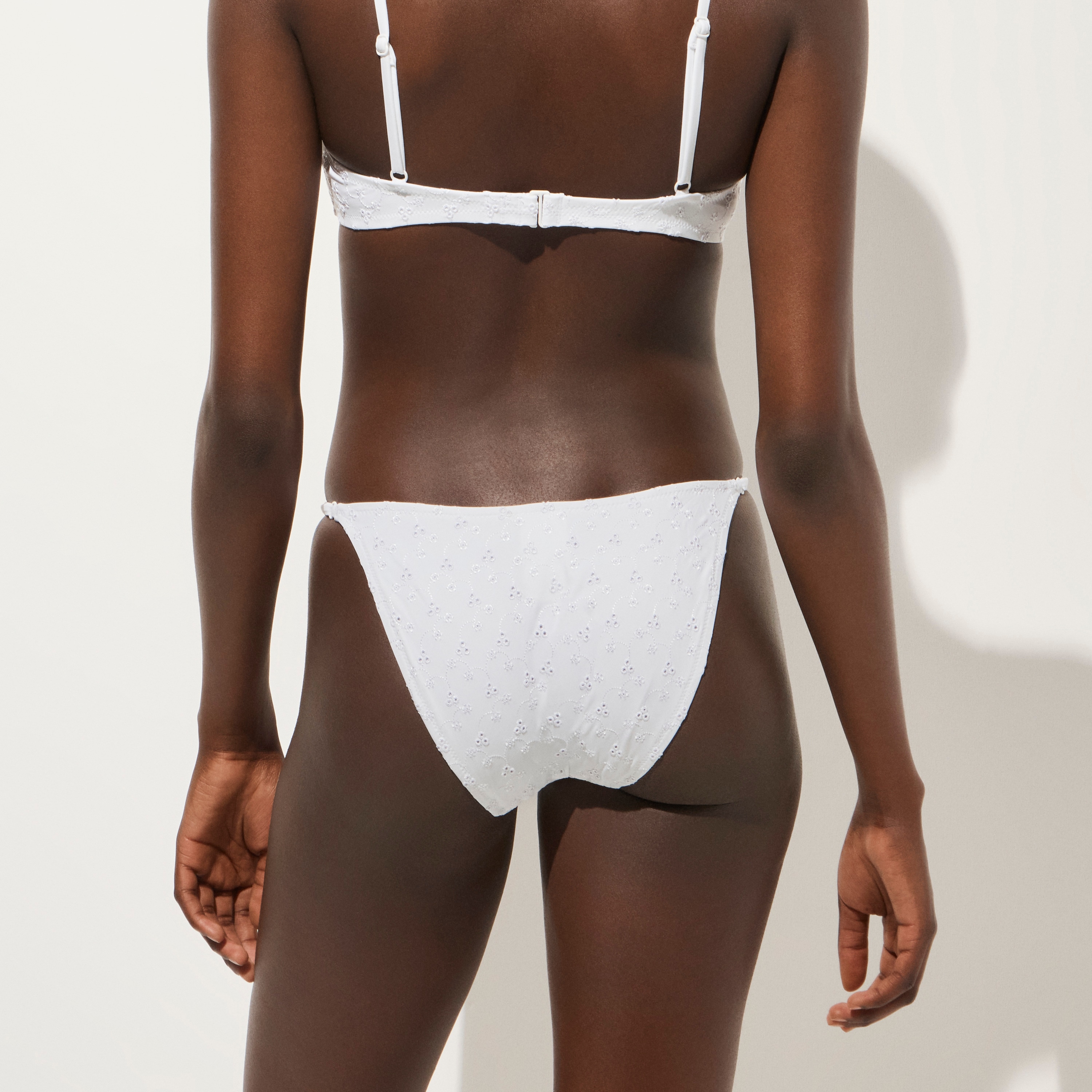ビーチストーリー 90s No-tie Eyelet String Bikini Bottom For Women | J.Crew