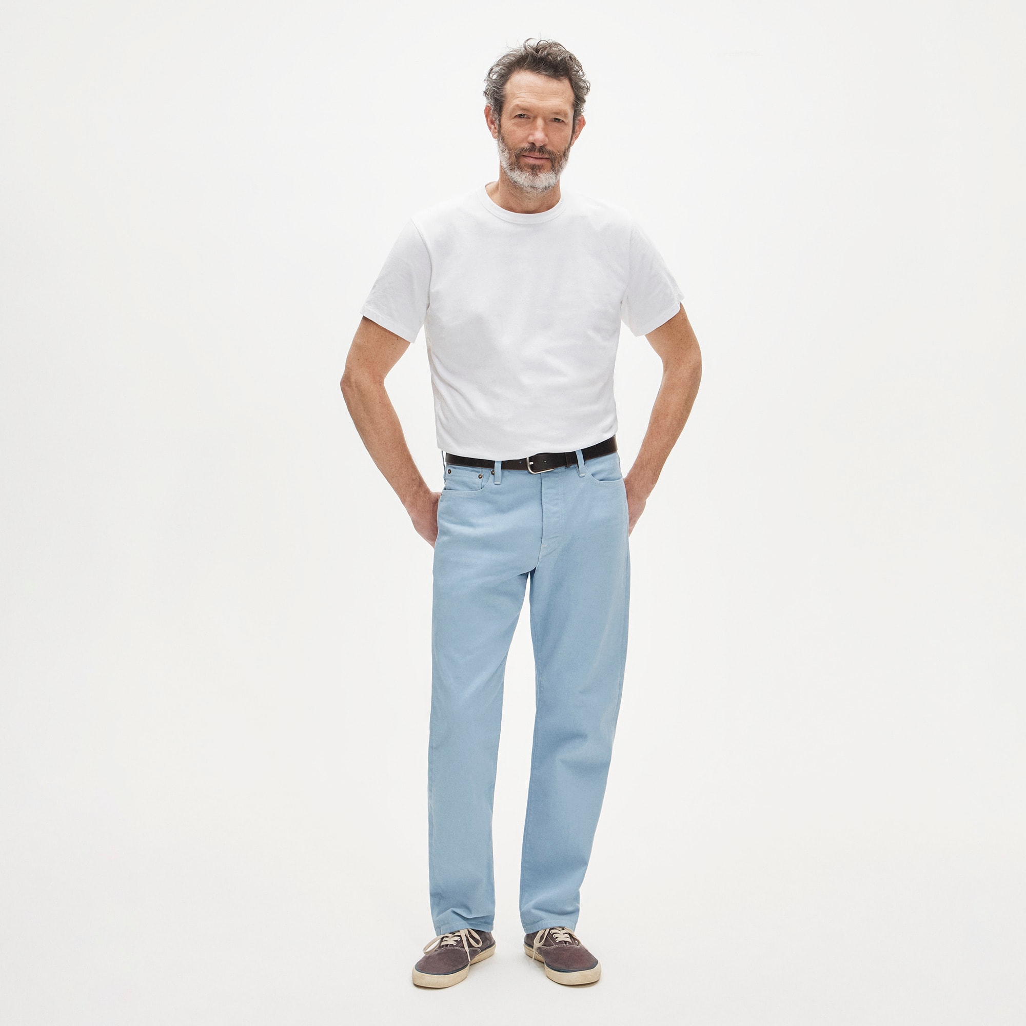 Wallace & Barnes Straight-fit jean in cotton twill