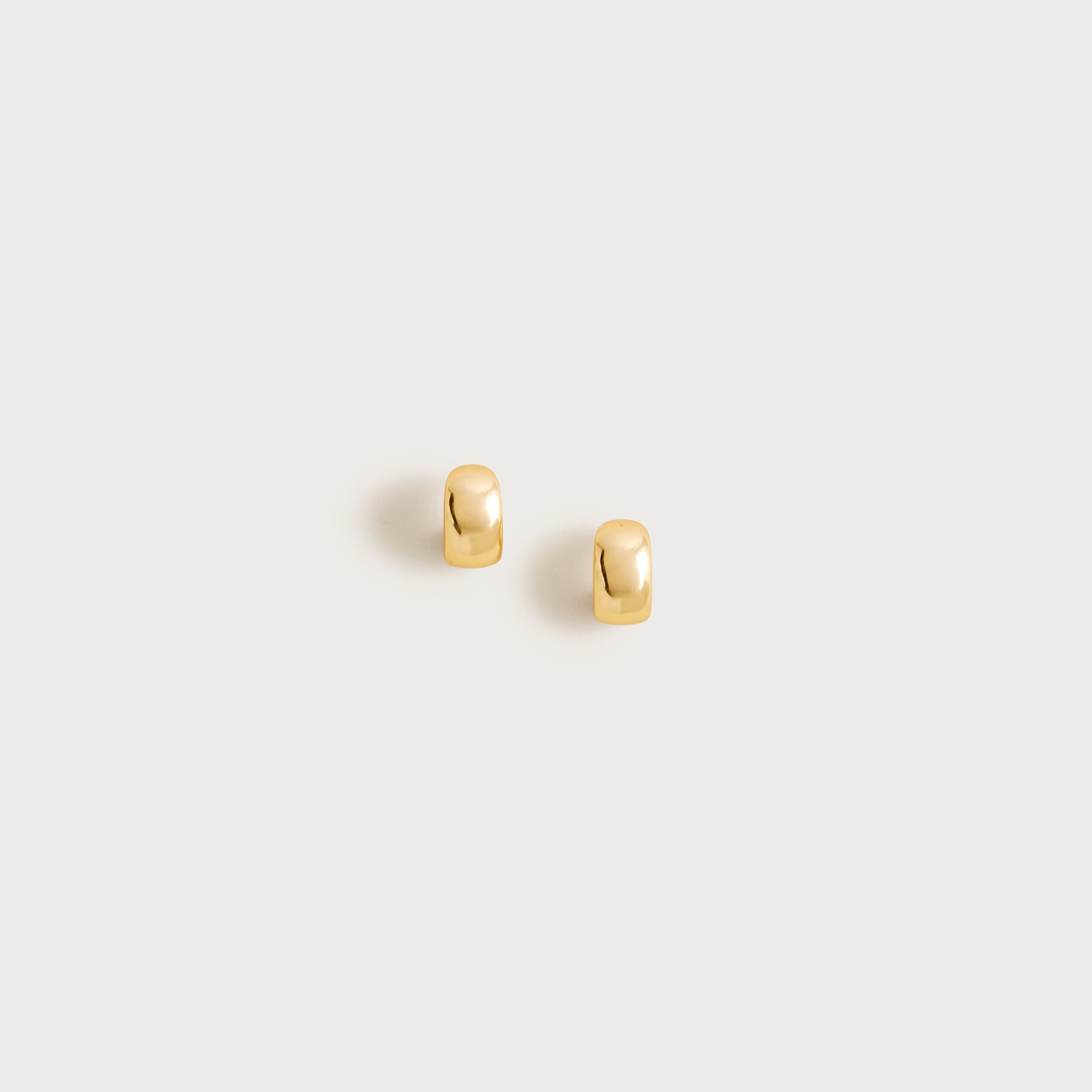 Small huggie hoop earrings