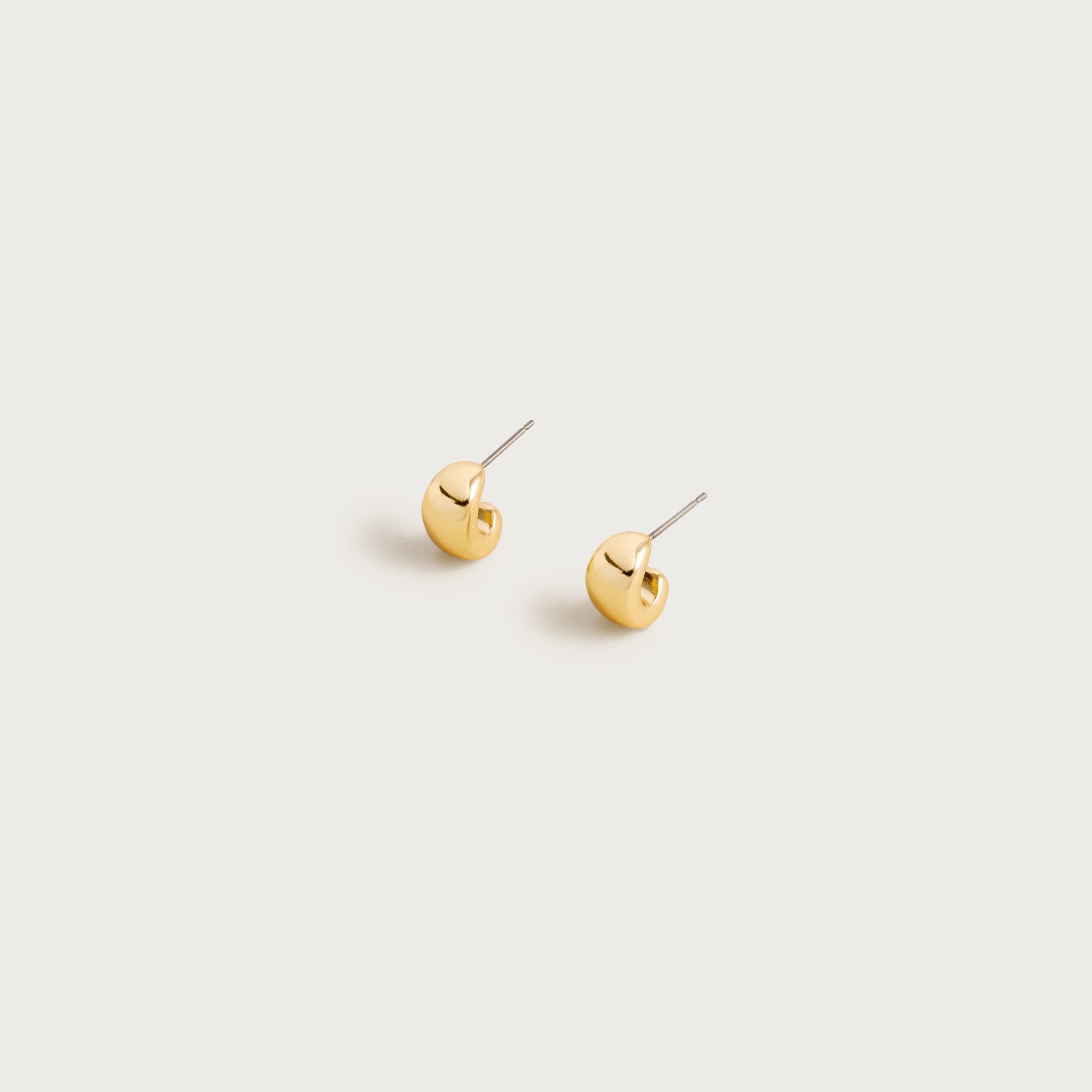 Small huggie hoop earrings