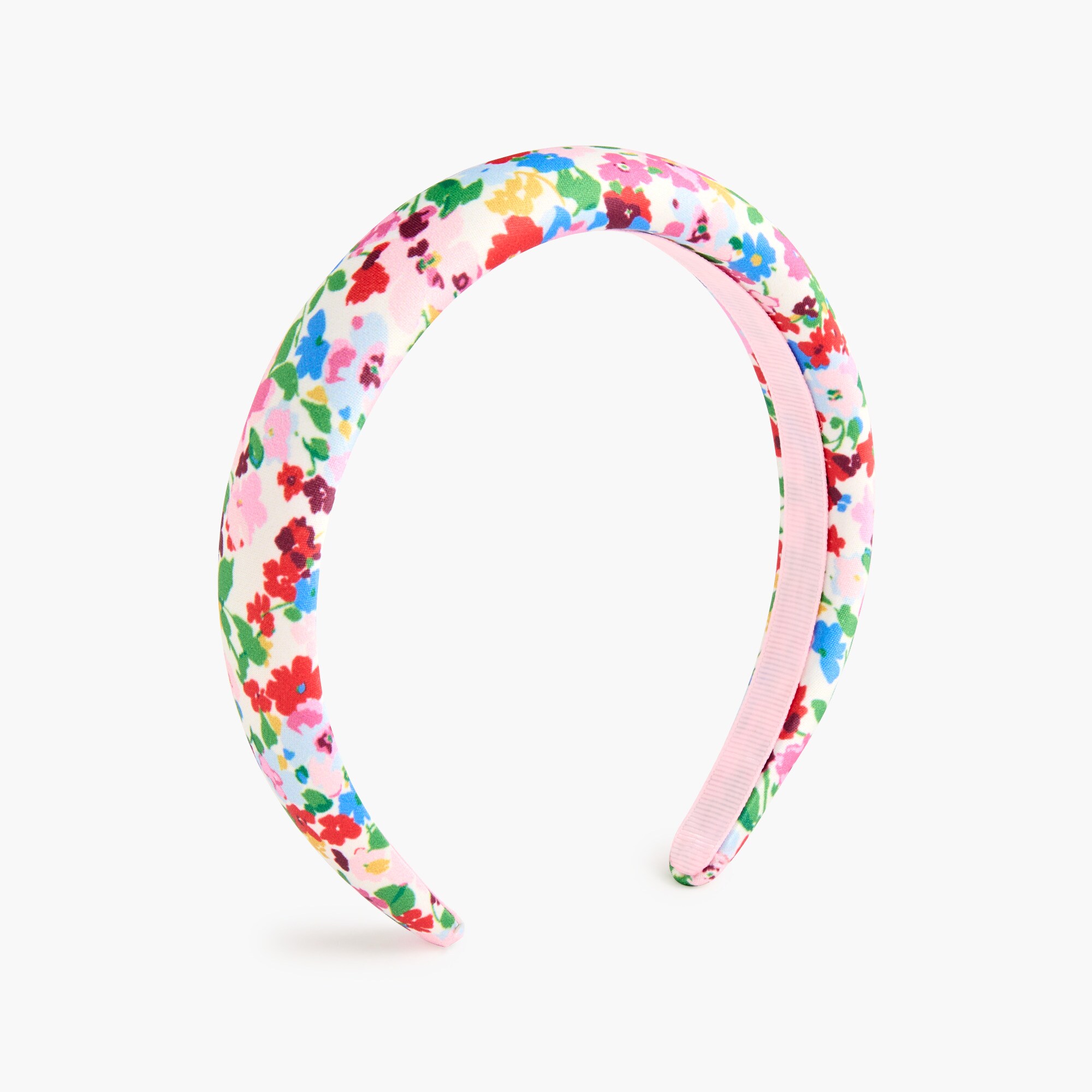  Girls' floral garden puff headband