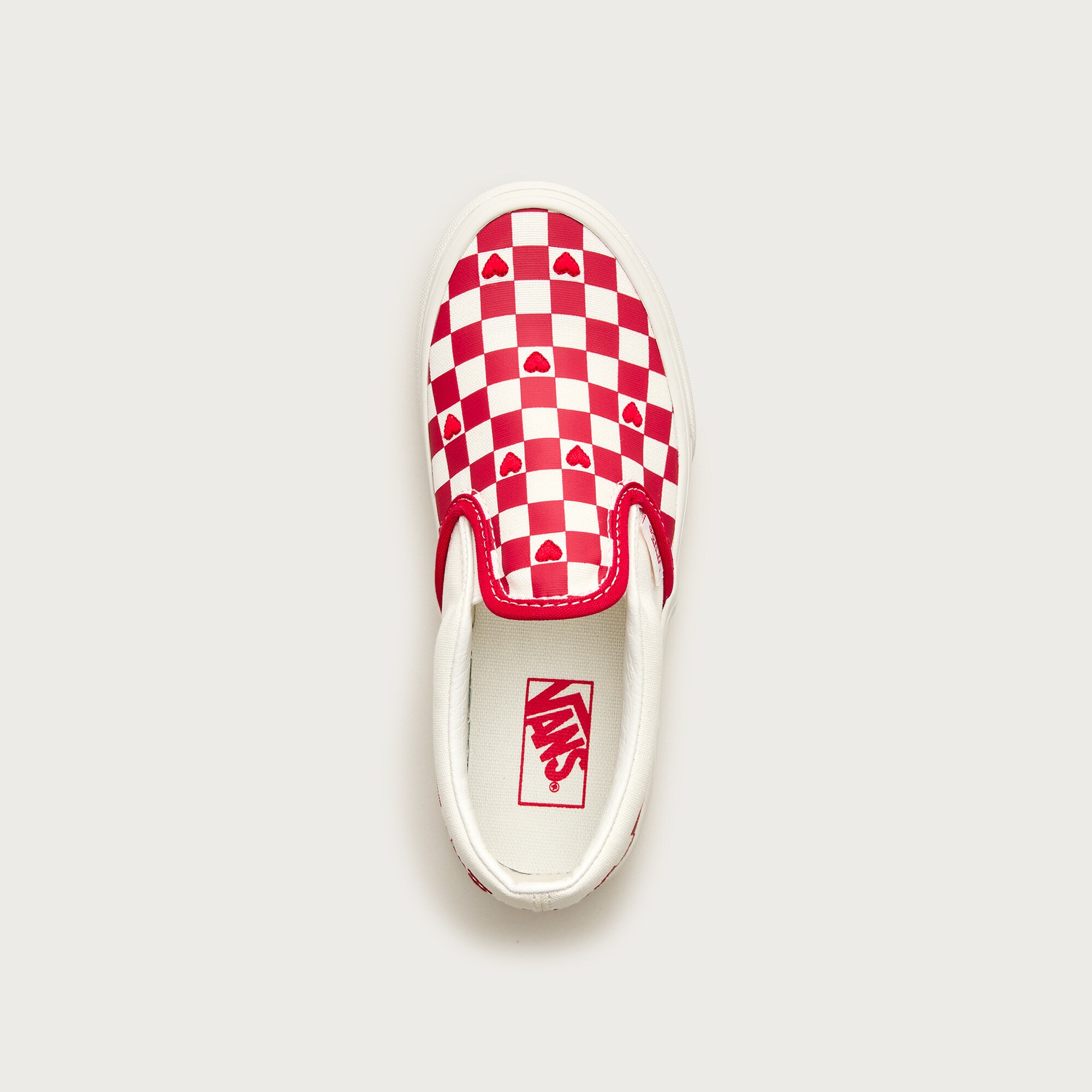 Vans® kids' classic slip-on sneakers in checkerboard