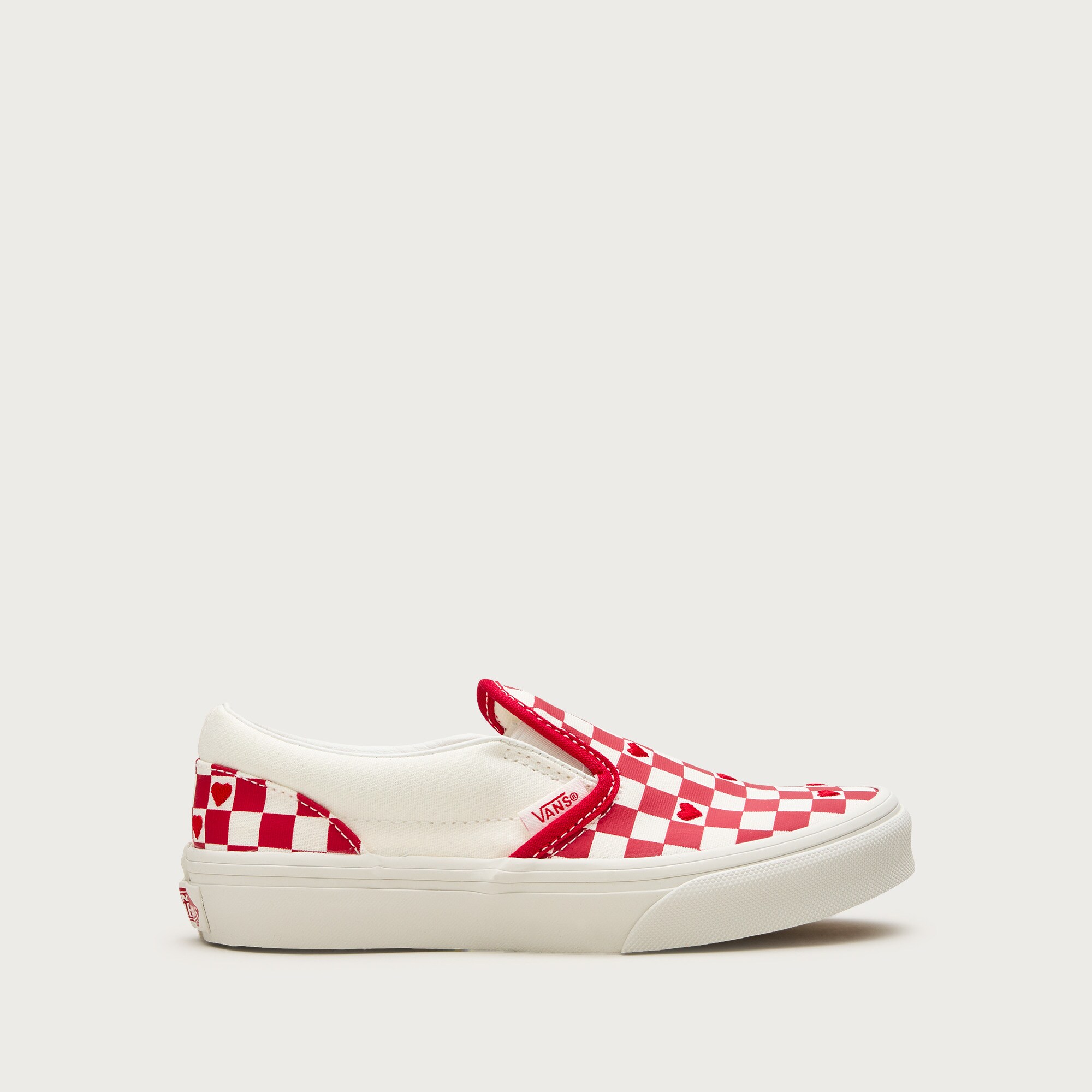 Vans® kids' classic slip-on sneakers in checkerboard