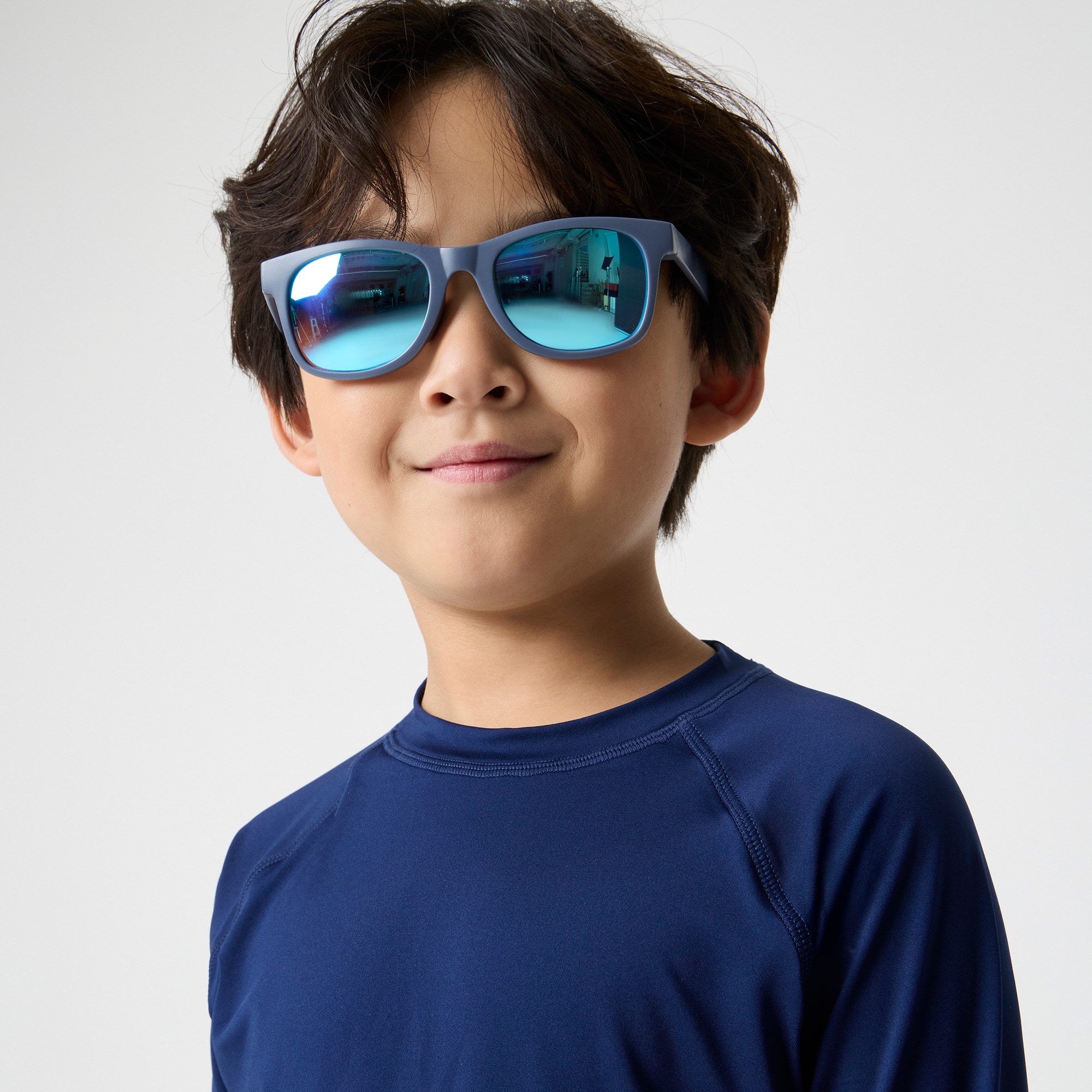Boys' long-sleeve sun shirt