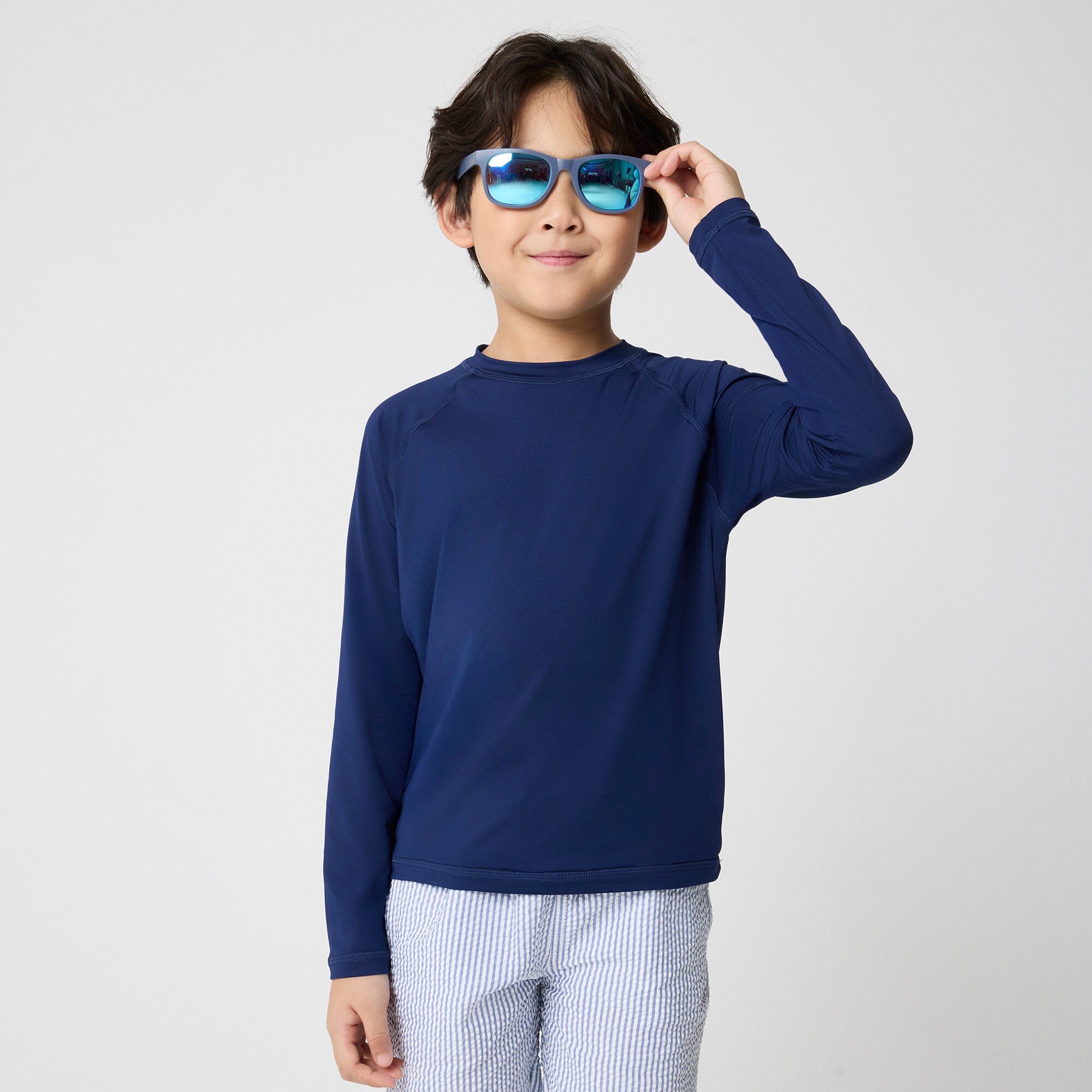 Boys' long-sleeve sun shirt