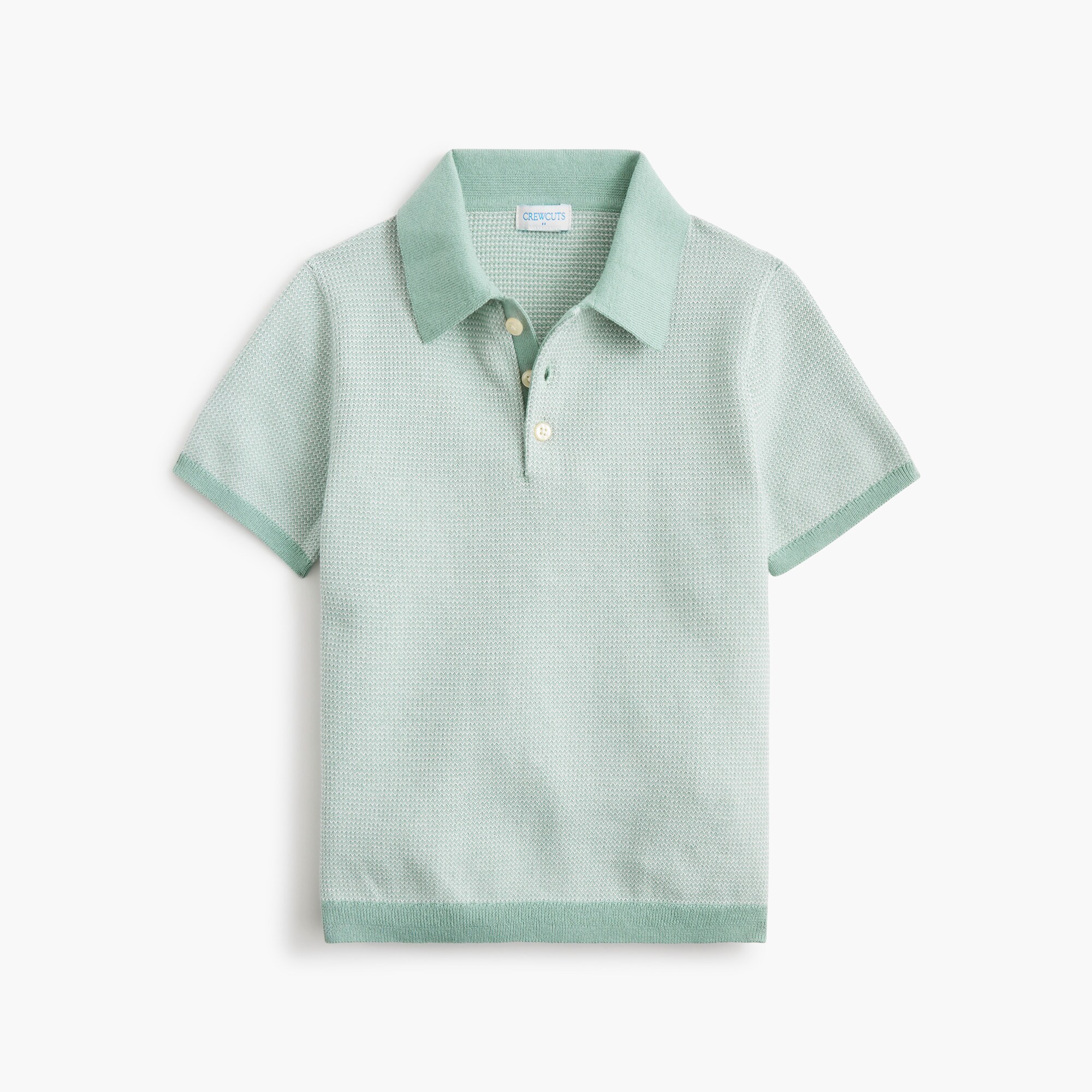 boys' short-sleeve sweater-polo for boys