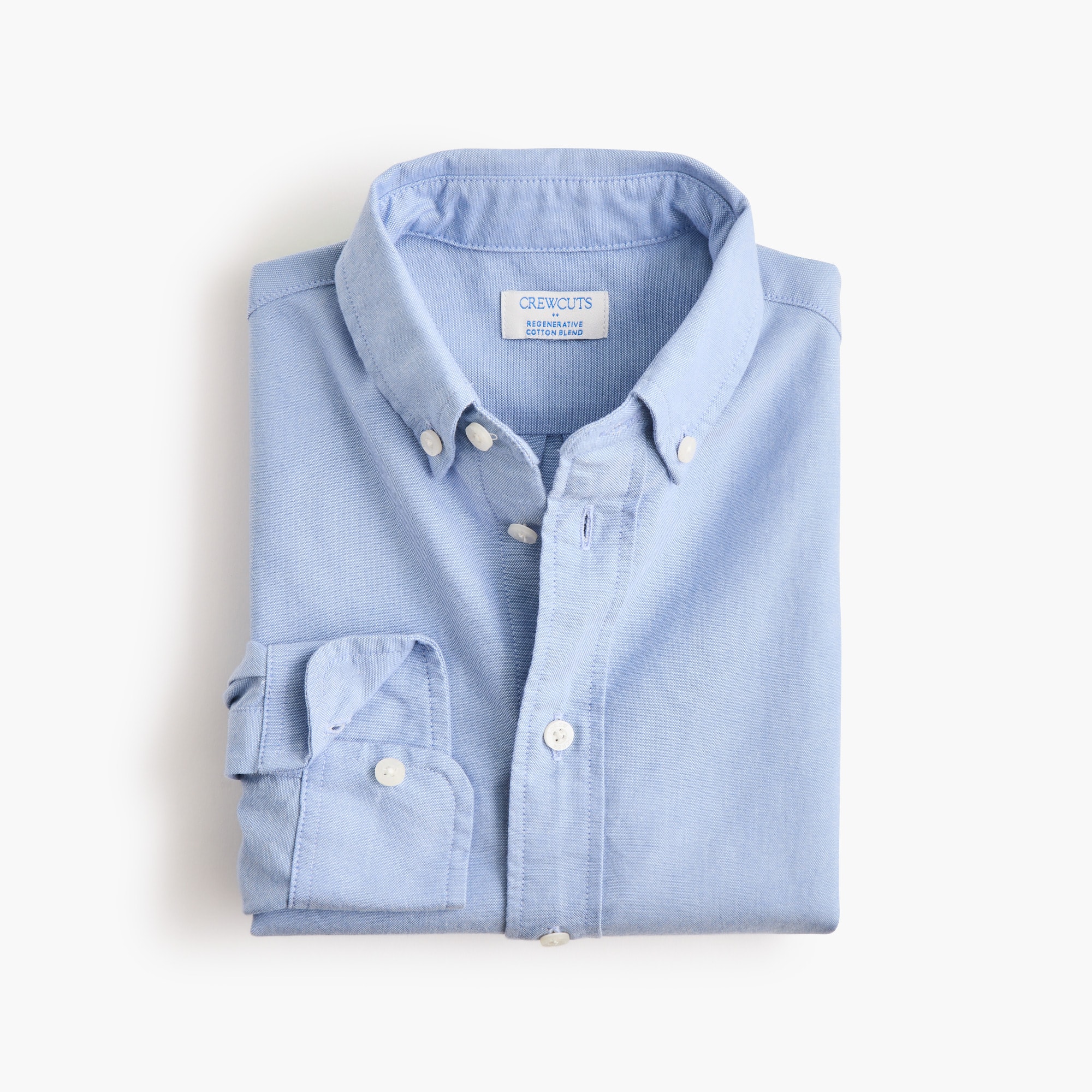 Boys' long-sleeve oxford shirt
