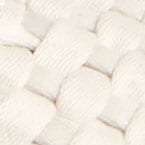 Crochet espadrille wedges BLEACHED SAND