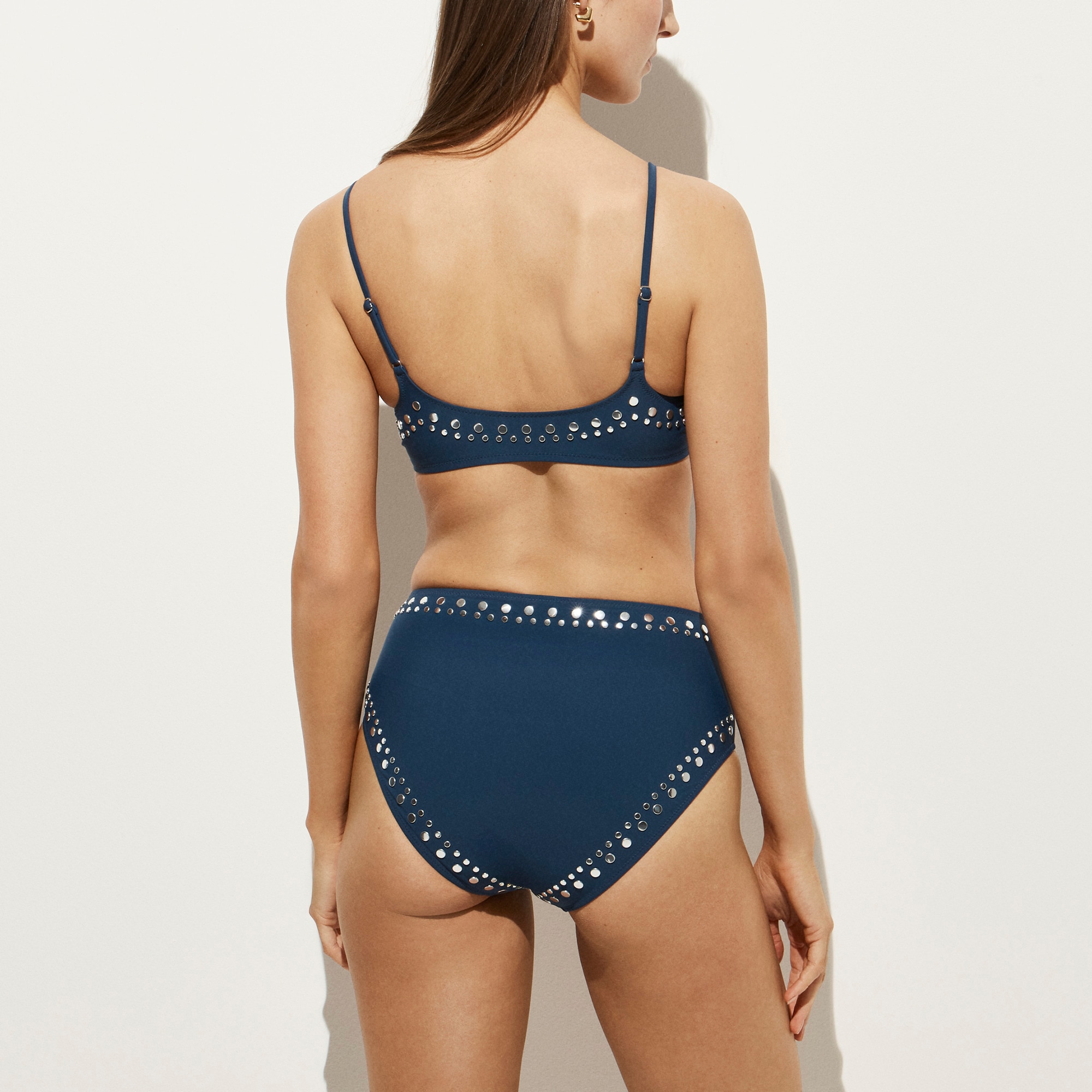 Lana studded bikini top