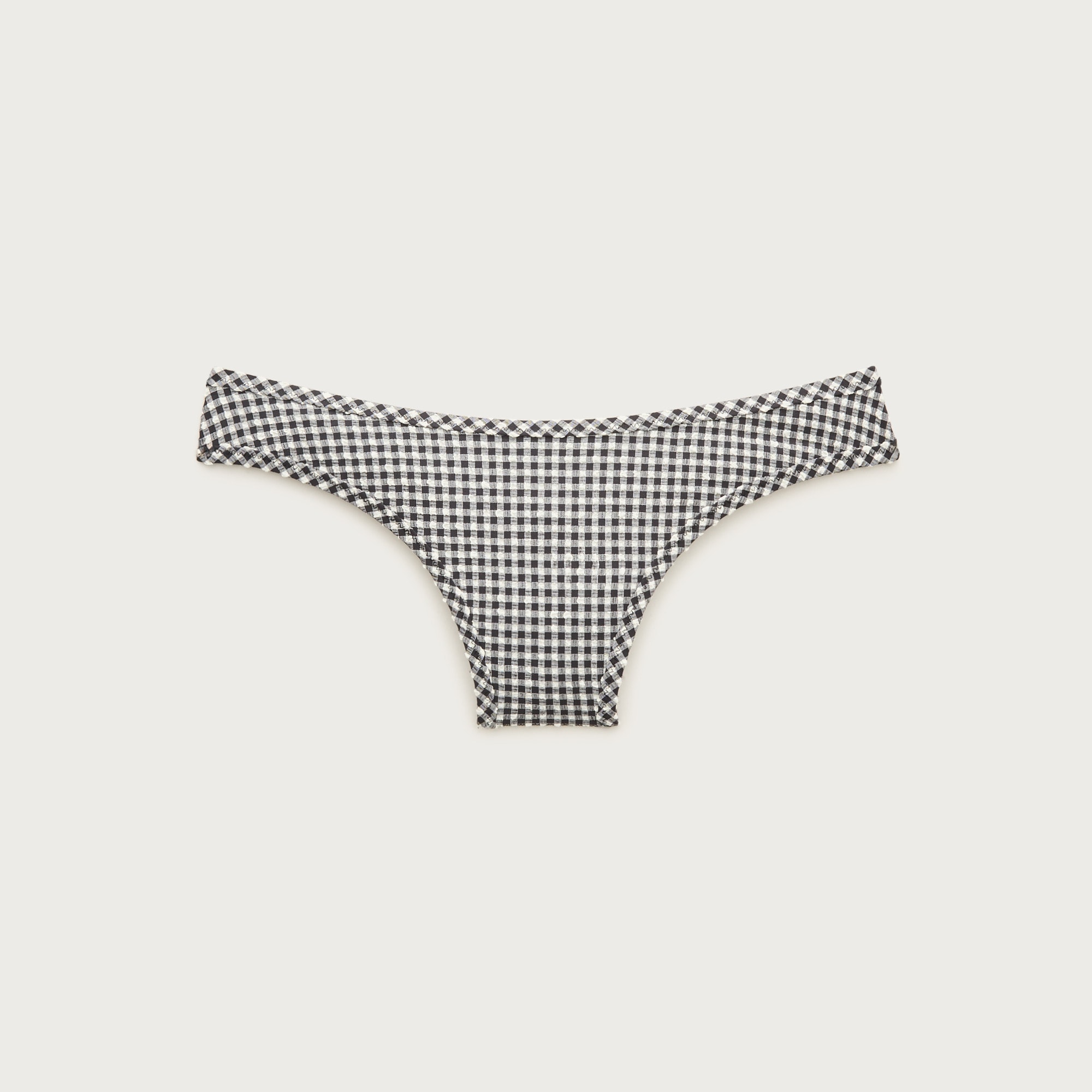 Underwire Bikini Top In Gingham For Women | J.Crew