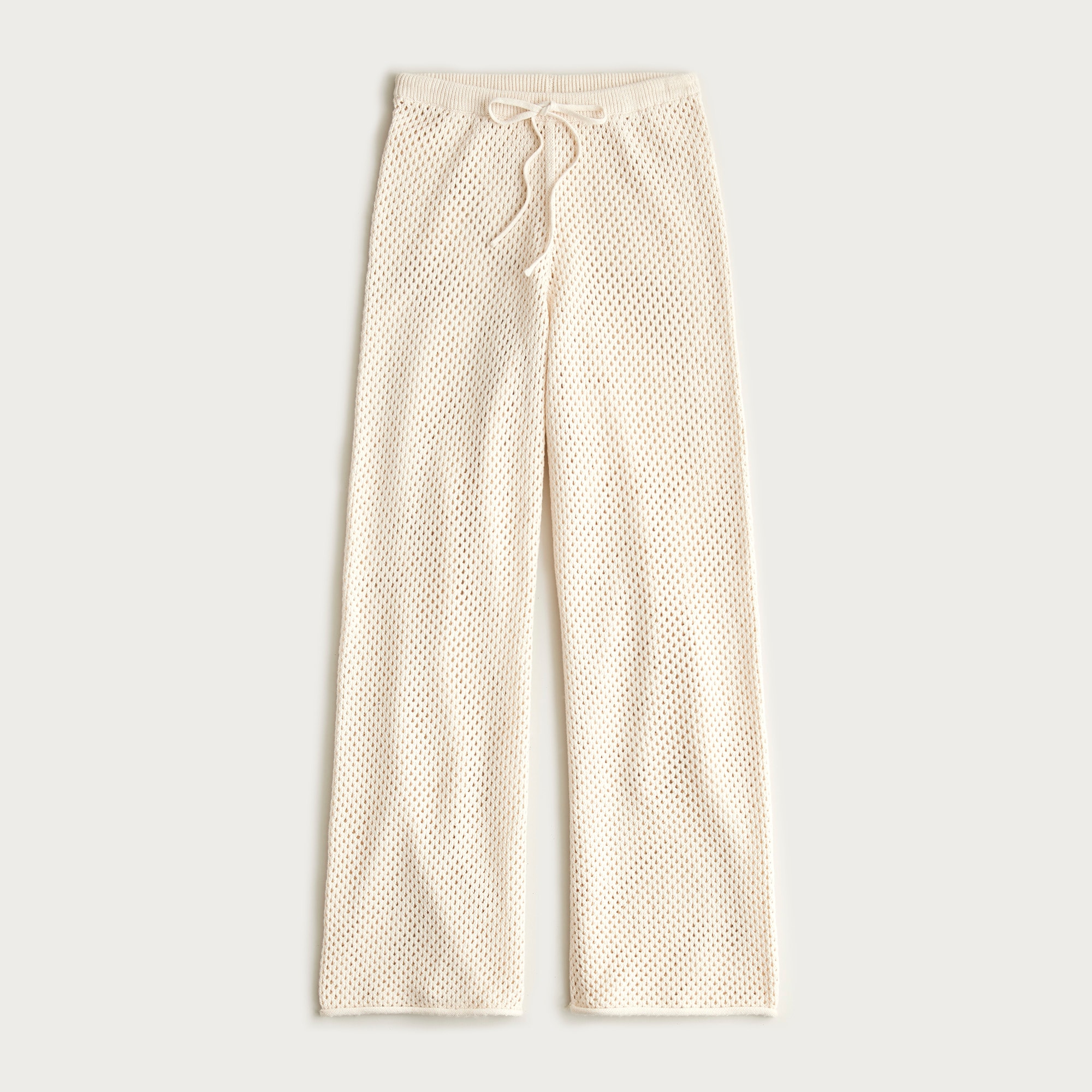 Crochet beach pant in cotton