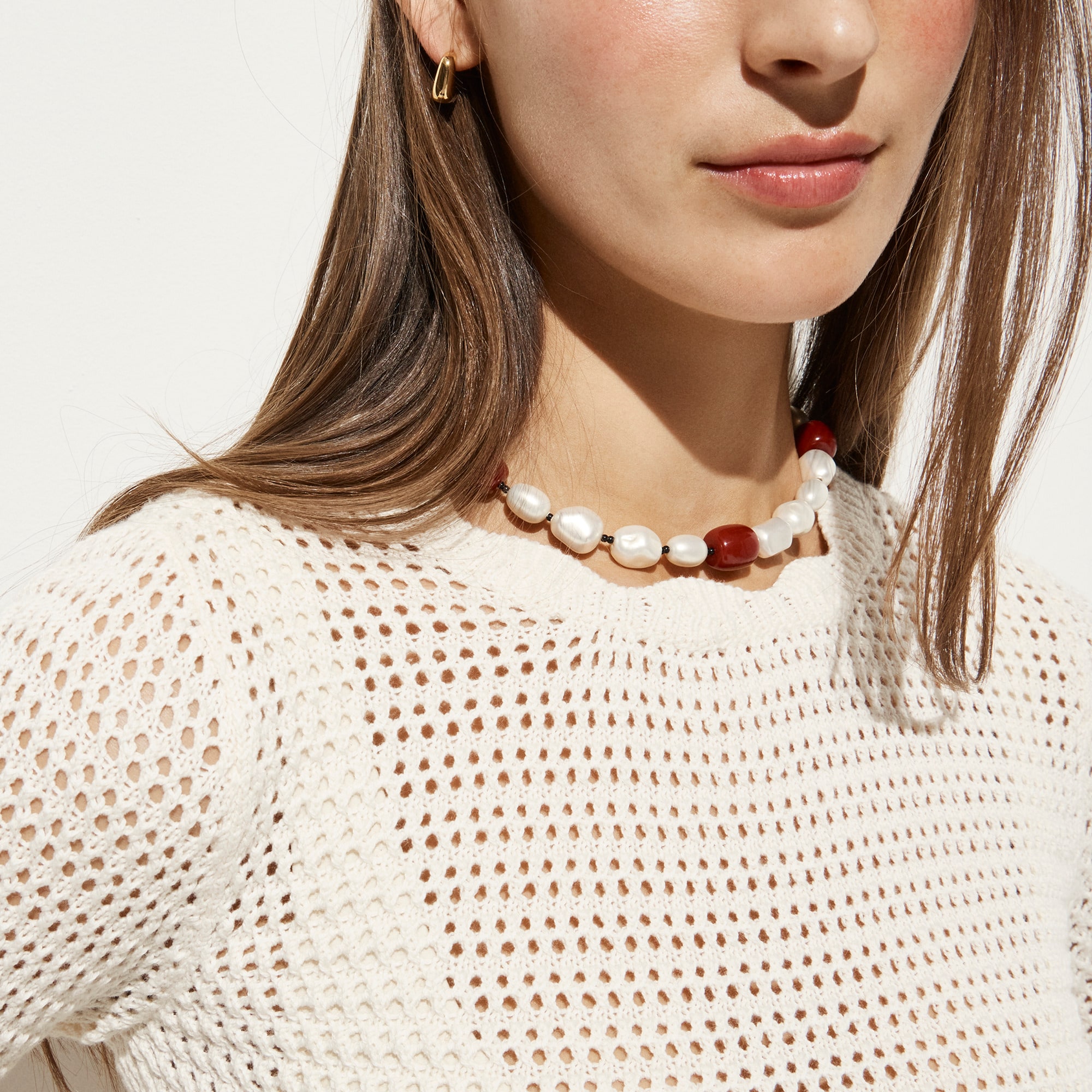 Scallop-trim Crochet Mini Dress For Women | J.Crew