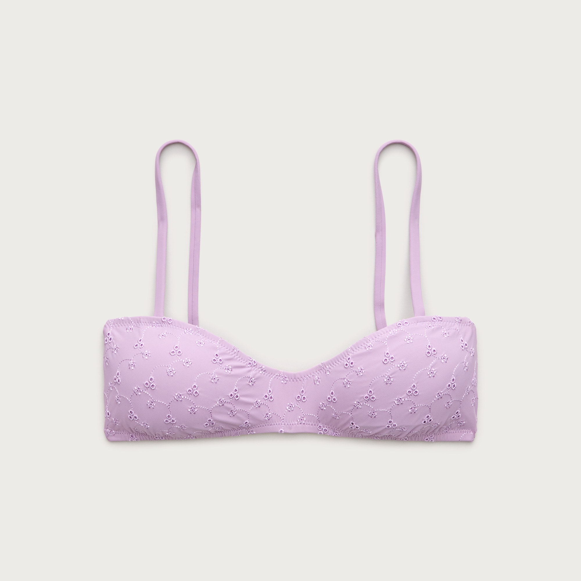 Wave eyelet bikini top from J.Crew - $62.50 (30% off)