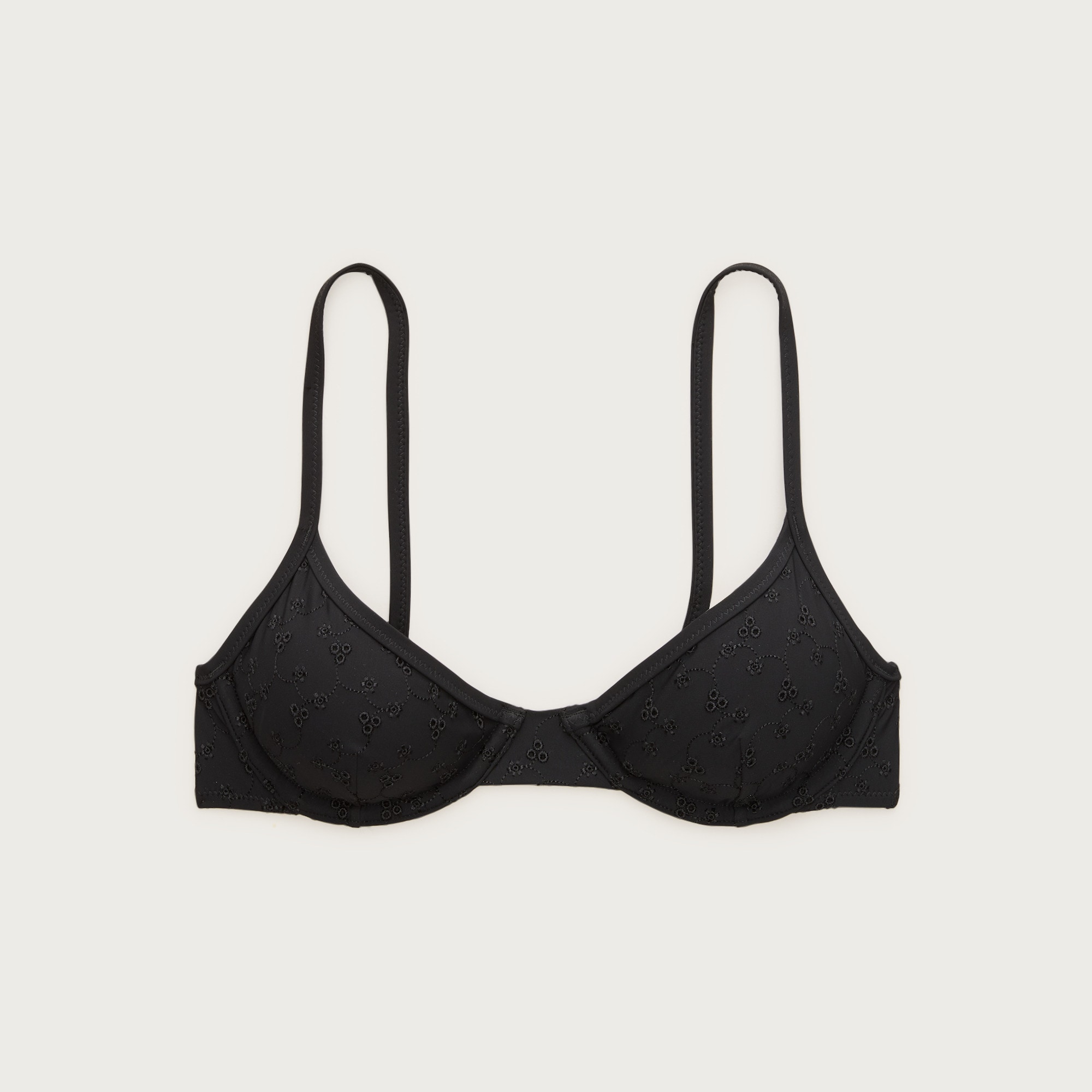 Underwire eyelet bikini top - image 2