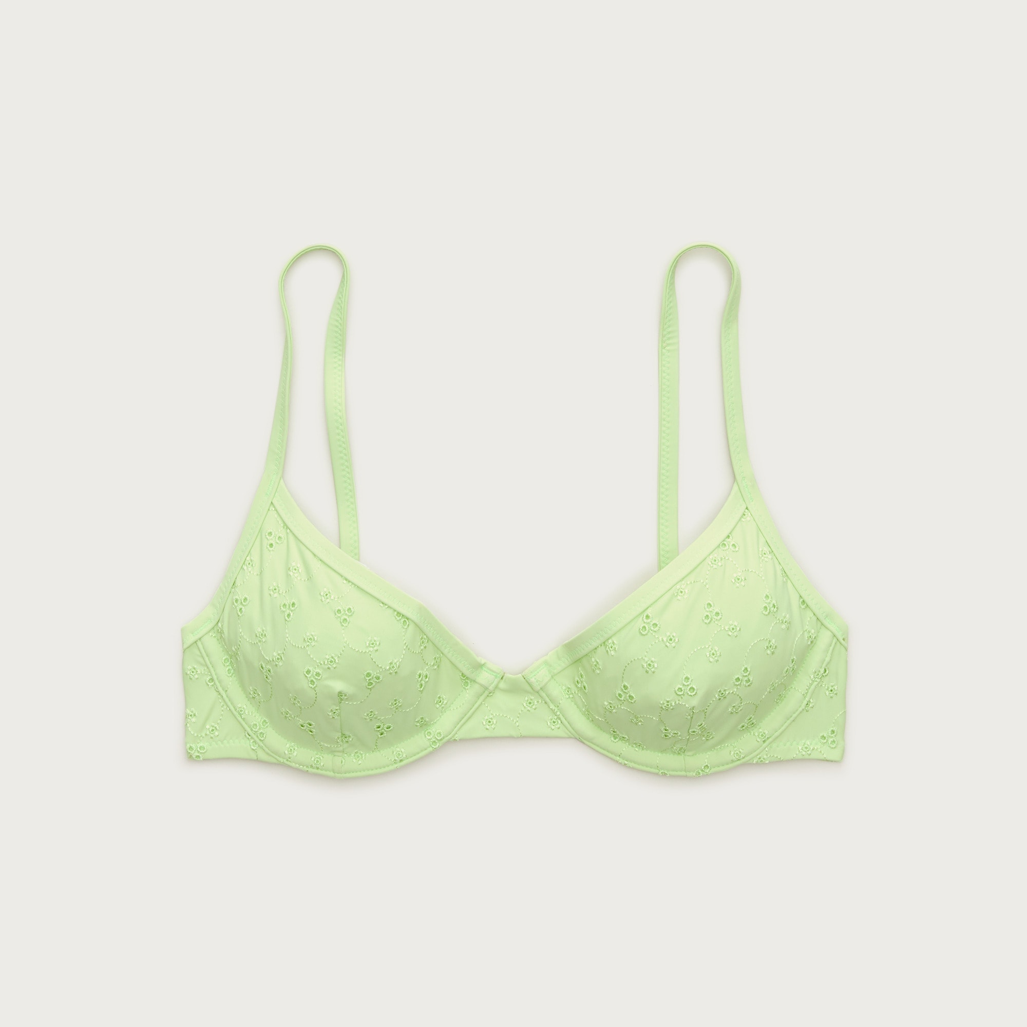 Underwire eyelet bikini top - image 3