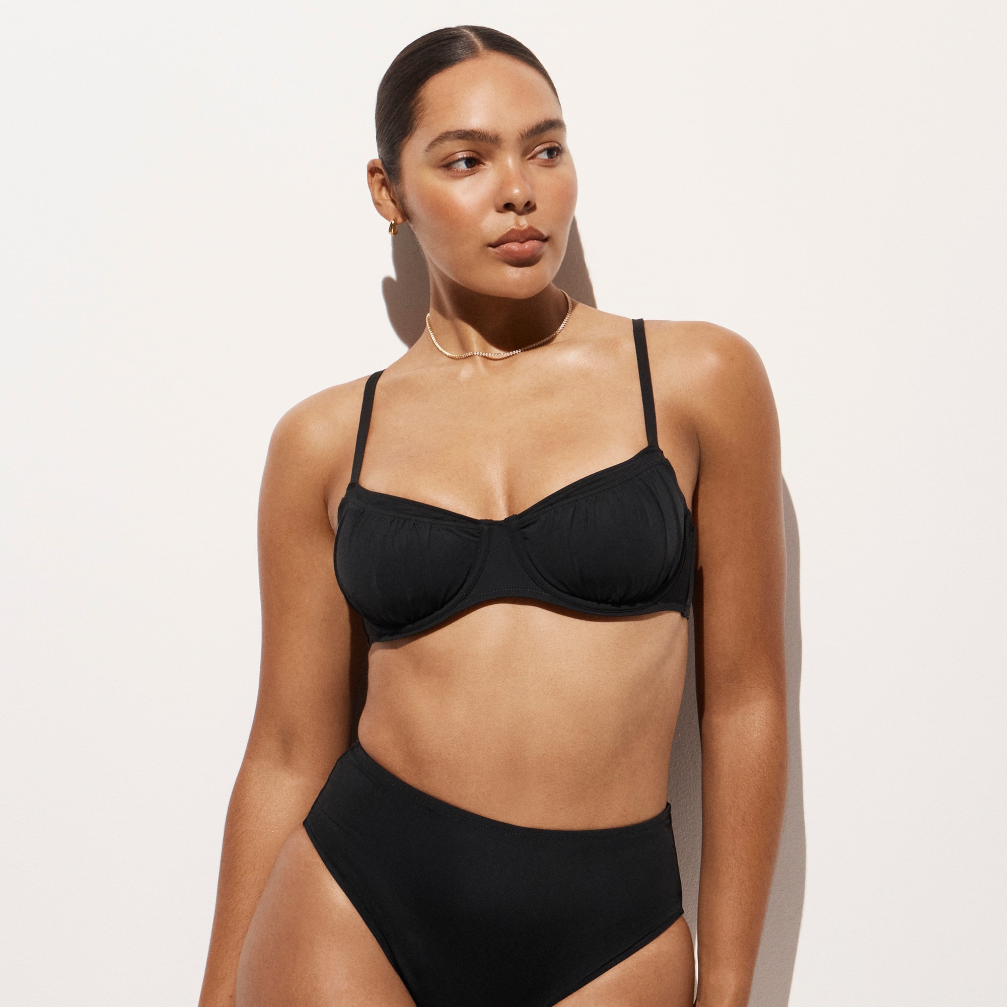 Ruched underwire bikini top - image 3