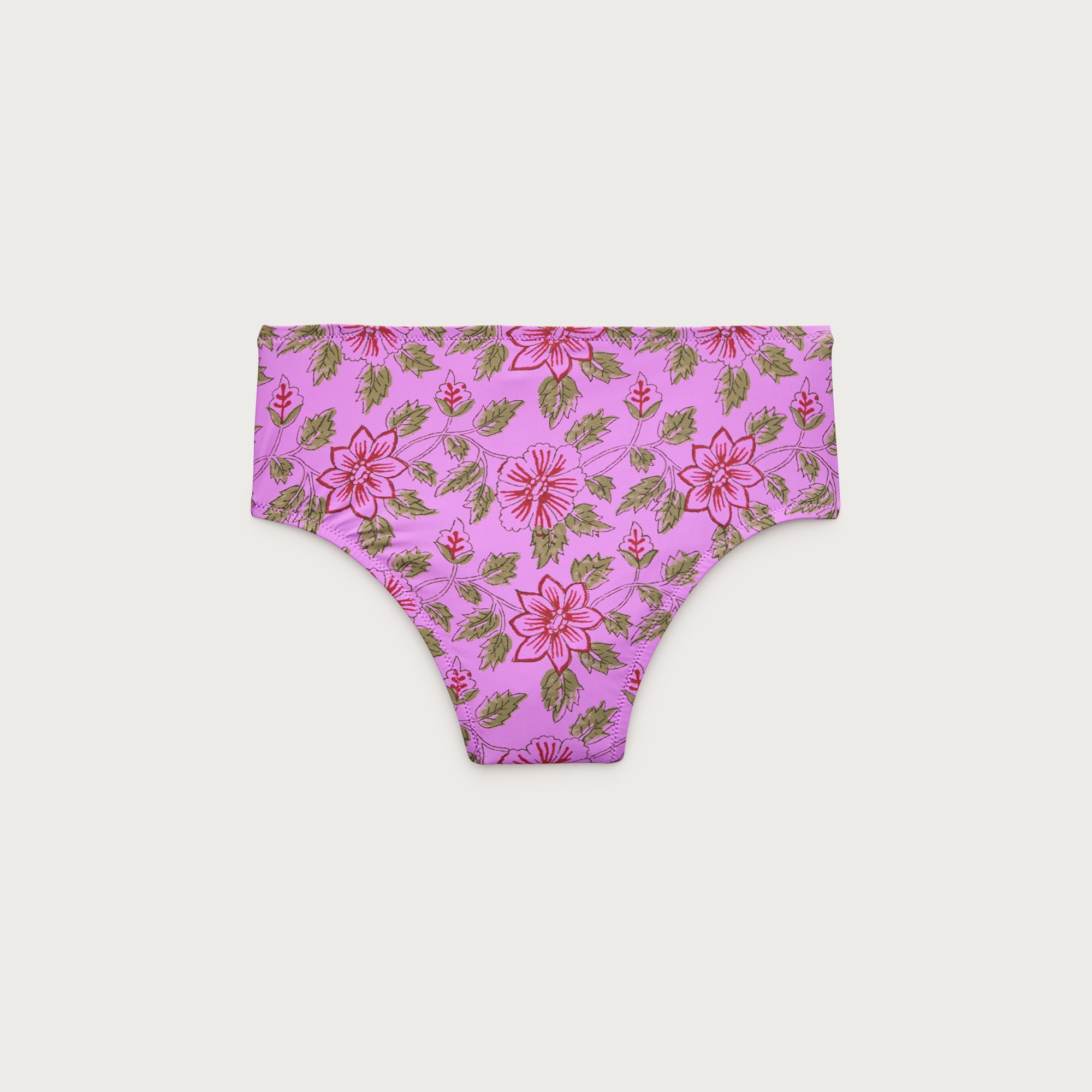 Hallie bikini bottom in iris floral from J.Crew - $79.50