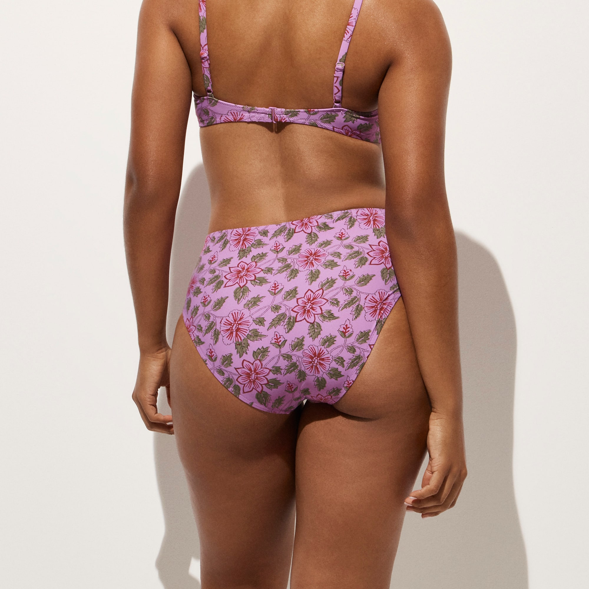 Hallie bikini bottom in iris floral - image 3