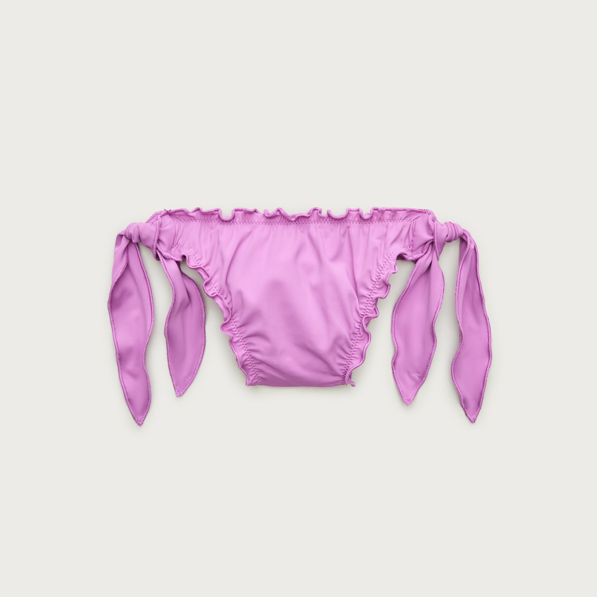 Lettuce-trim bikini bottom