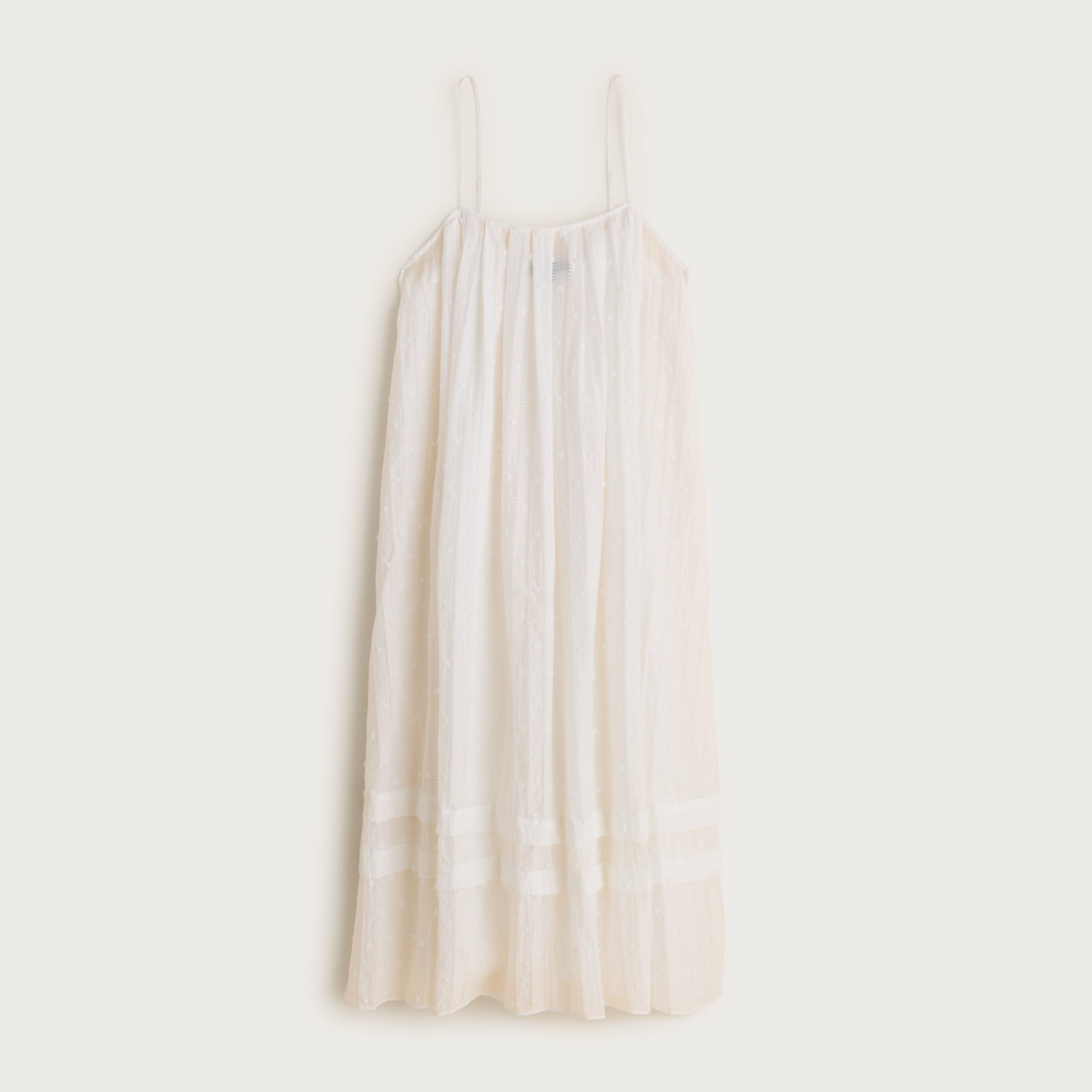 Shift midi dress in textured dot
