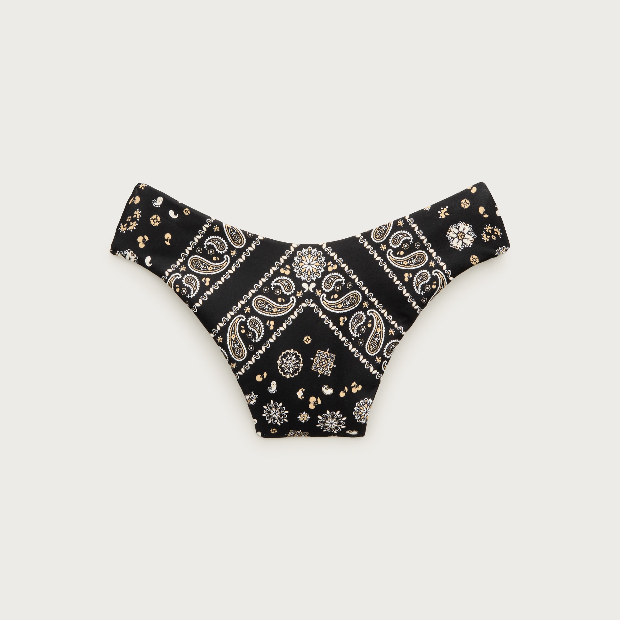 Heritage 1989 high-leg bikini bottom in bandana-print Classic Sculpt™