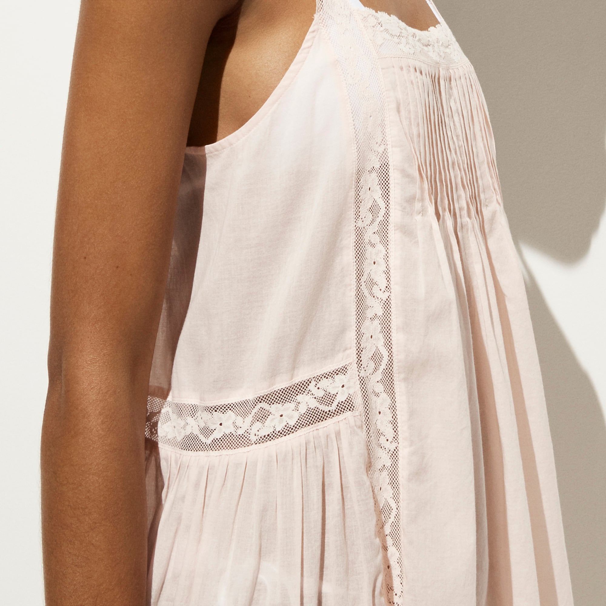 Cotton voile lace-trim sundress - image 3