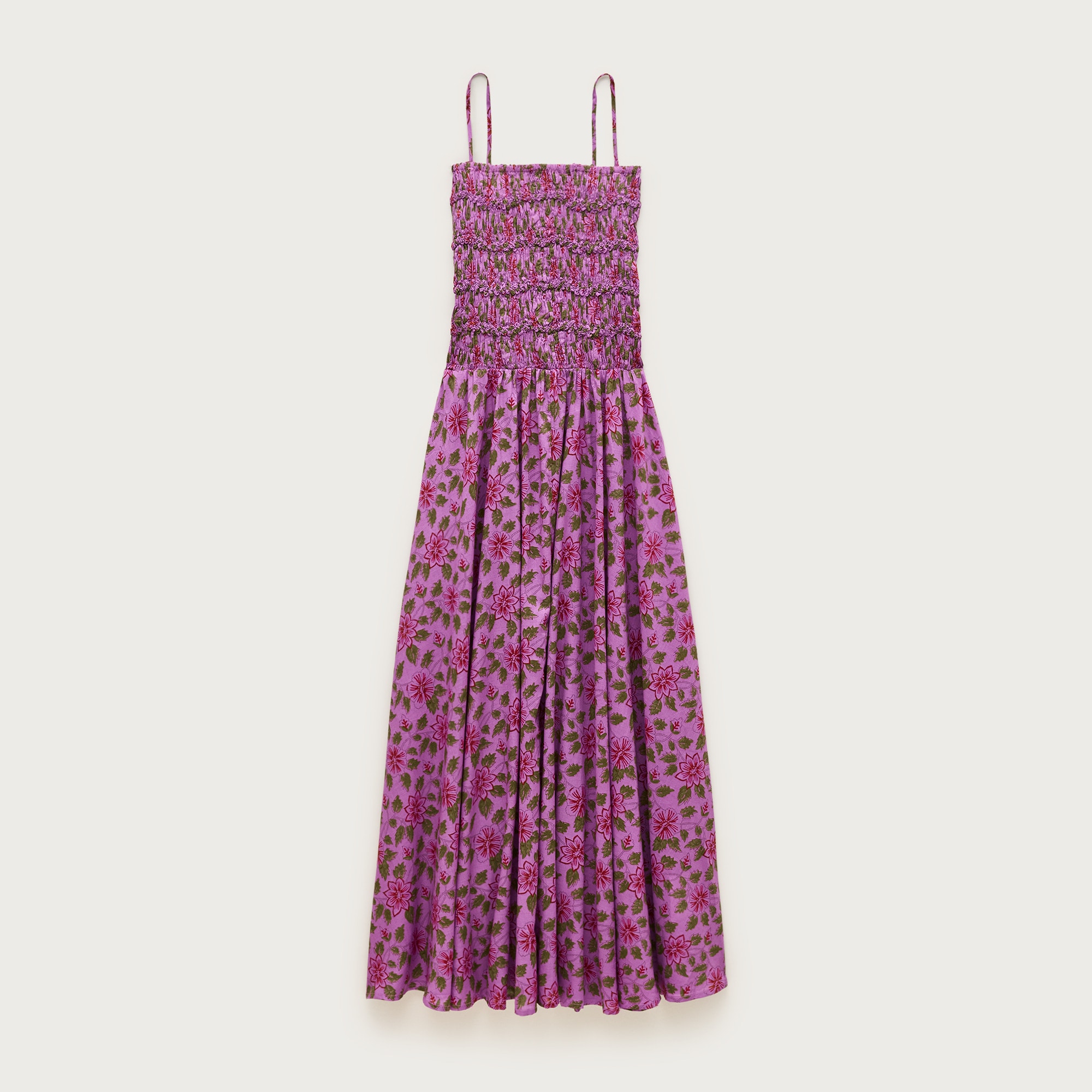 Wave maxi dress in iris floral cotton voile from J.Crew - $119.50 (28% off)