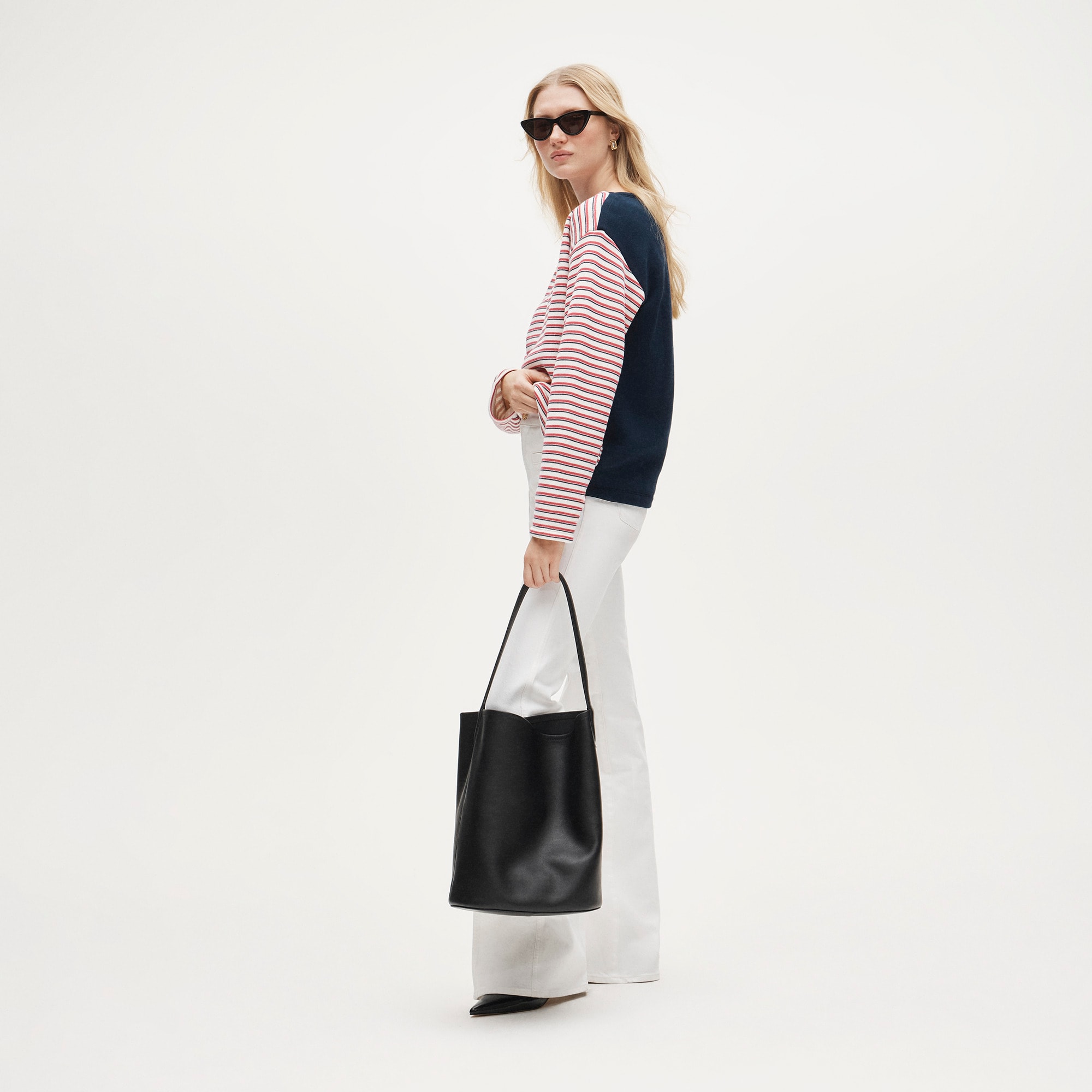 Heritage terry boatneck sweatshirt