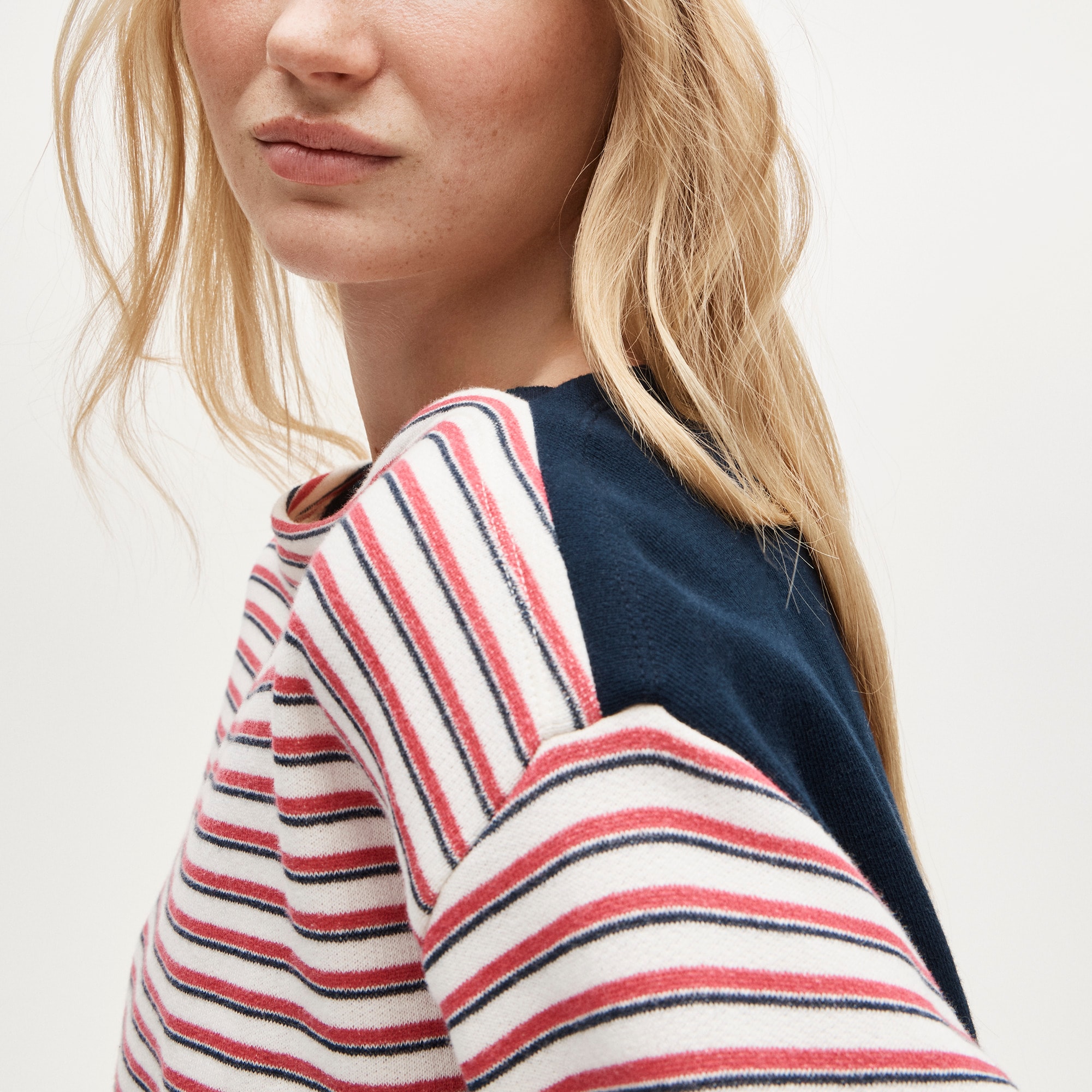 Heritage terry boatneck sweatshirt
