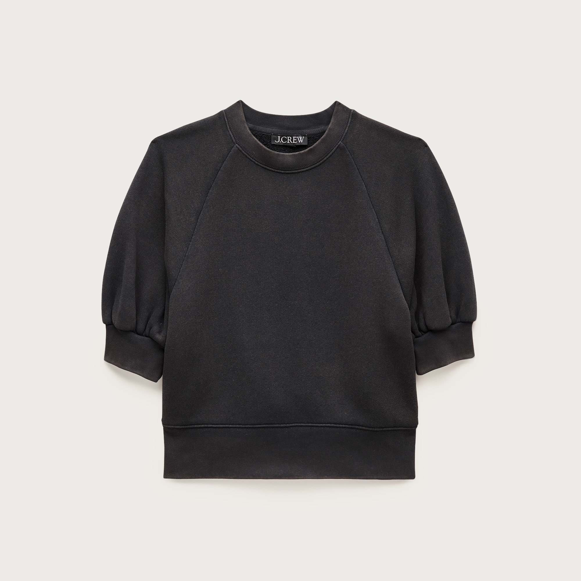 Heritage terry puff-sleeve sweatshirt - image 5
