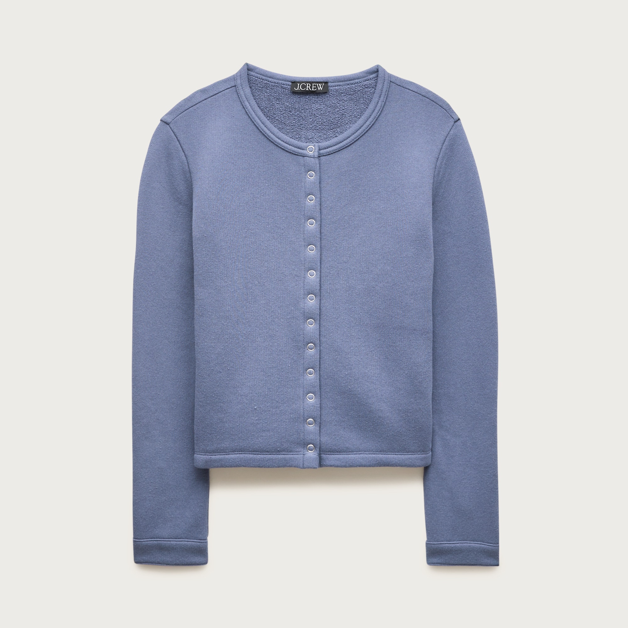 Heritage terry cardigan