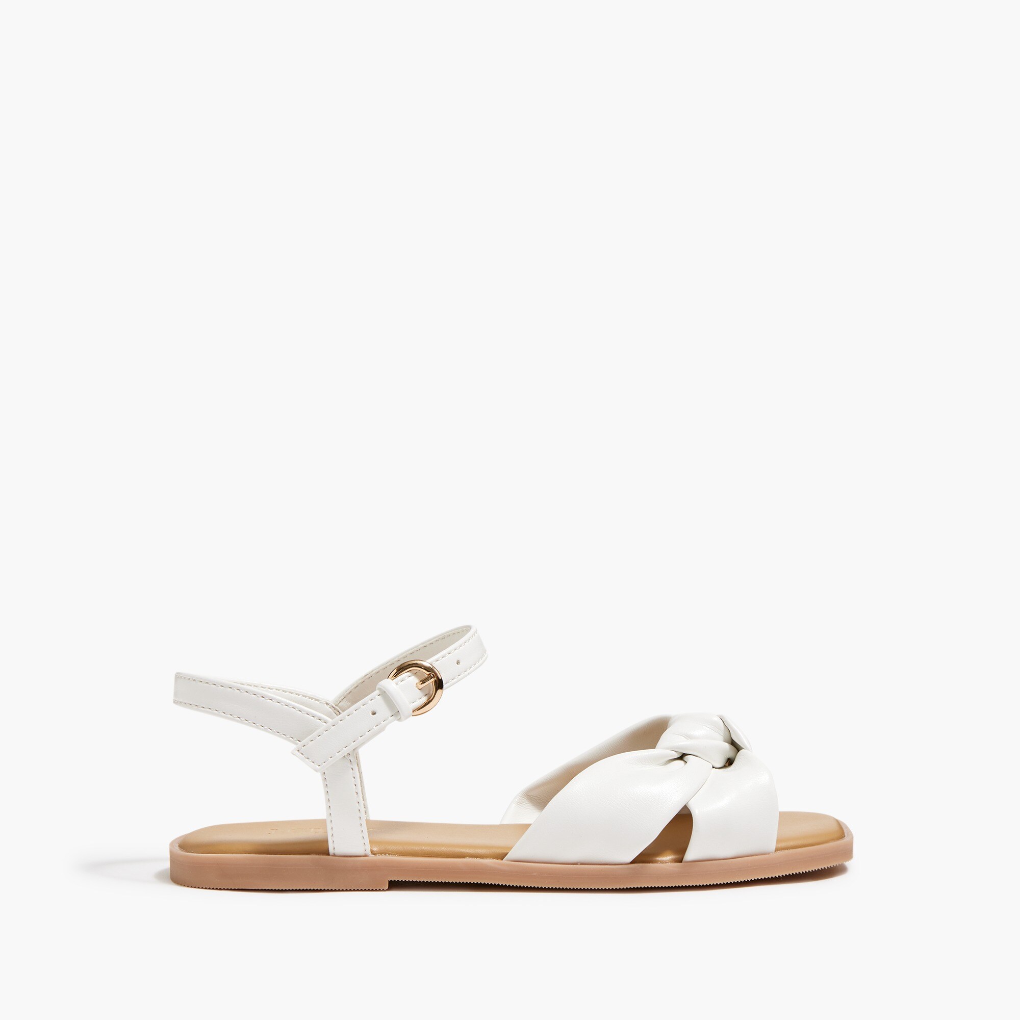 Girls' knotted sandals
