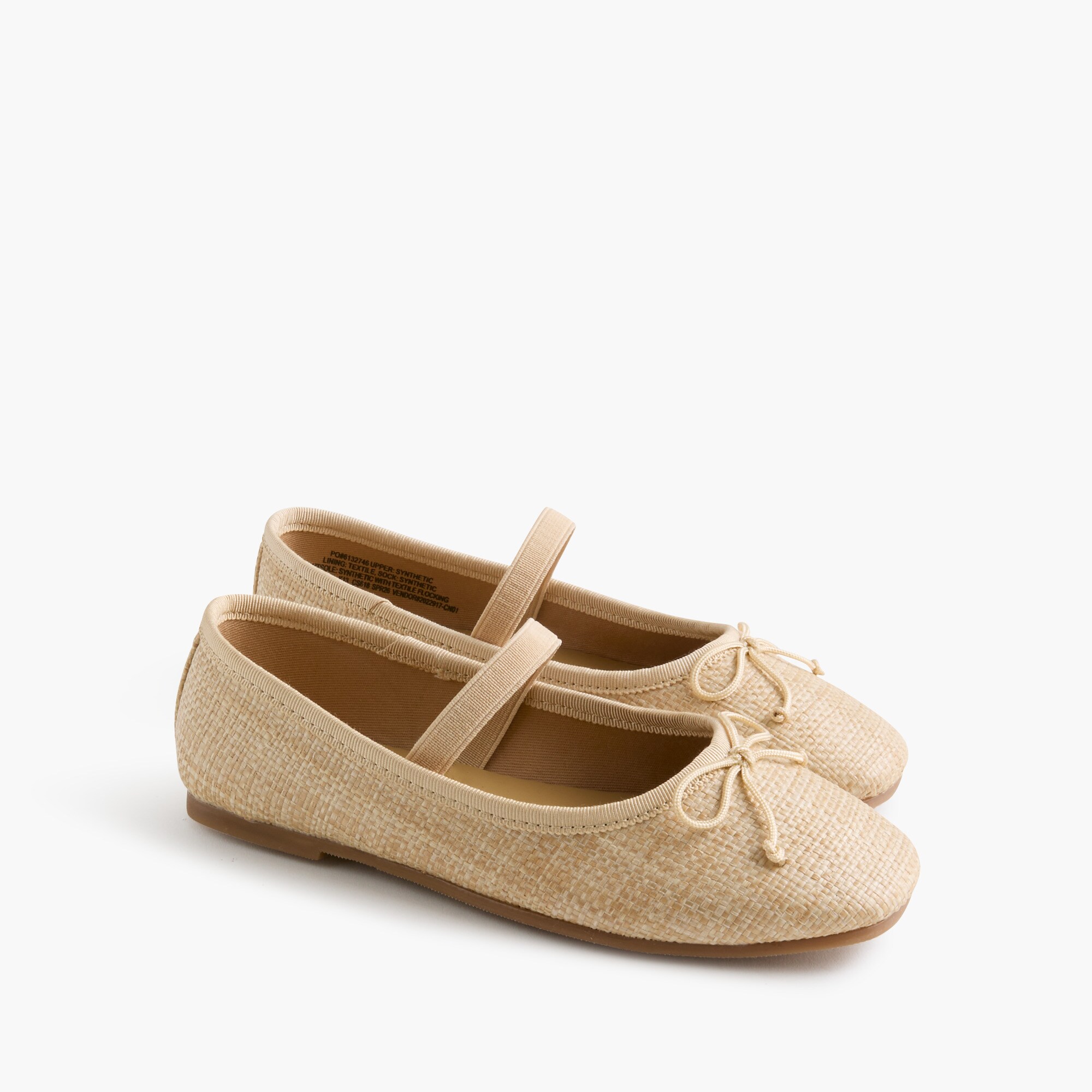 girls Girls' woven Mary Janes